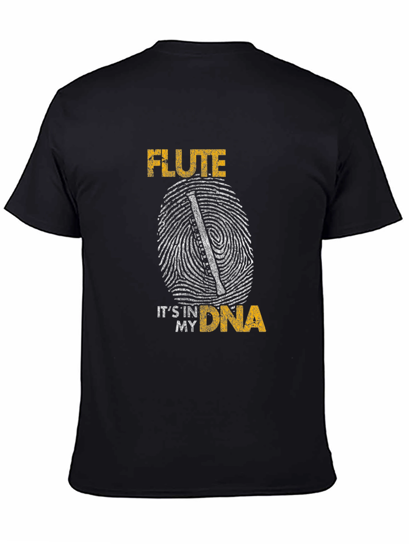 Flute DNA Graphic Tee - Musicians Gift