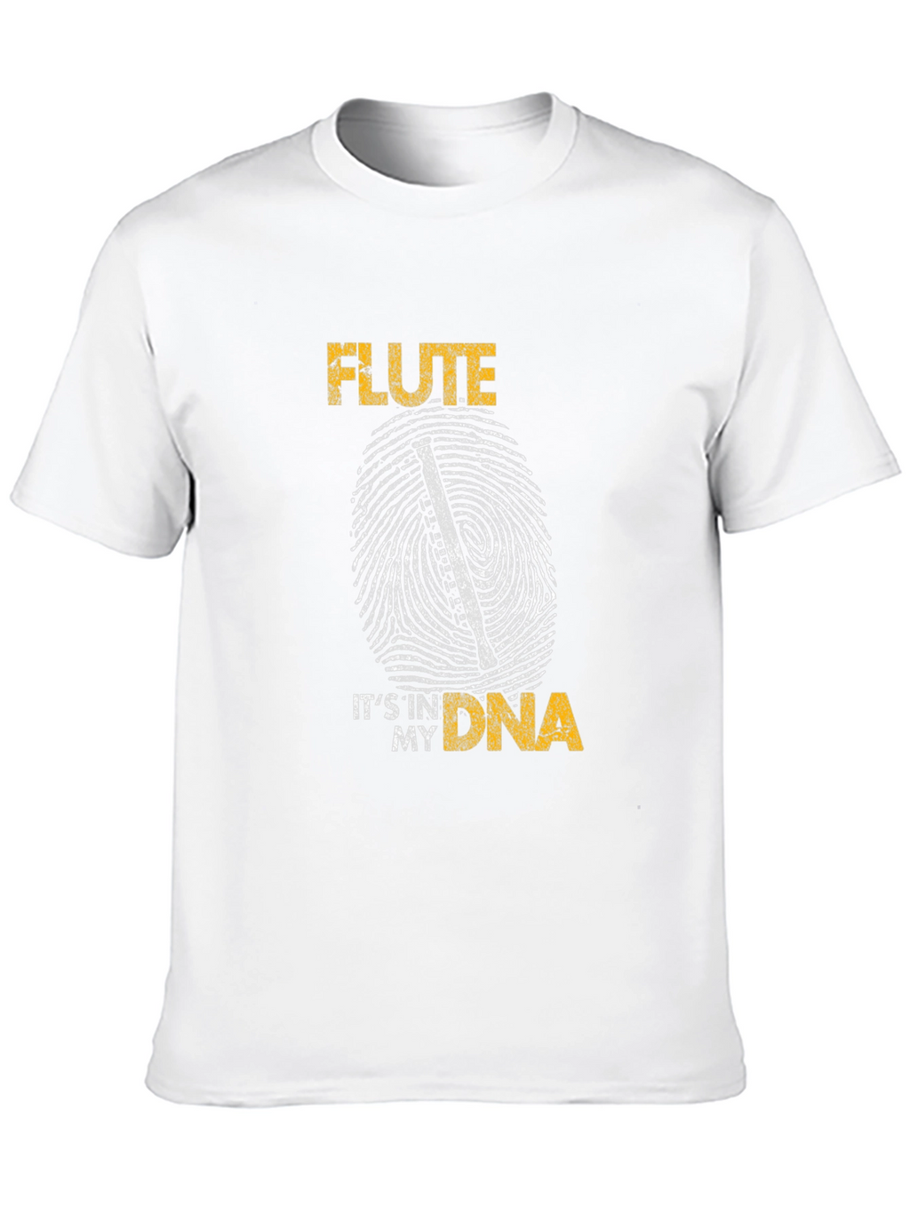 Flute DNA Graphic Tee - Musicians Gift