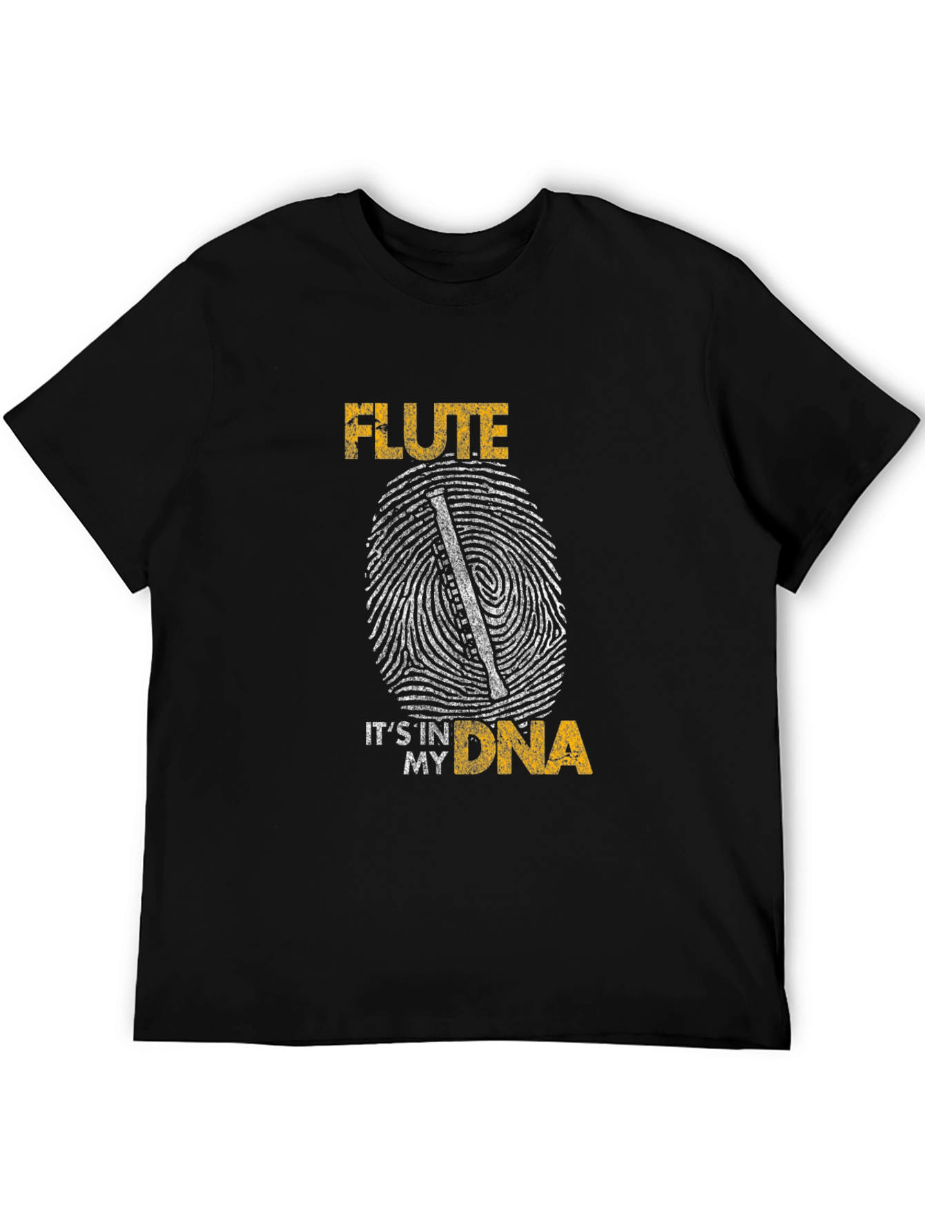 Flute DNA Graphic Tee - Musicians Gift