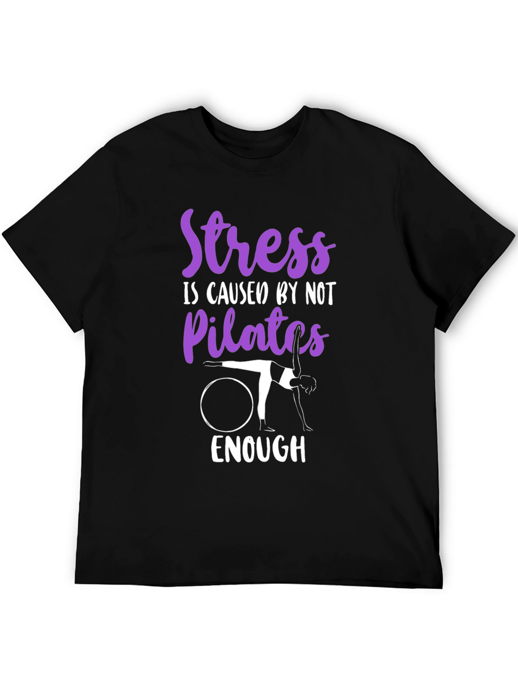 Pilates T-Shirt: Stress Relief Workout Tee