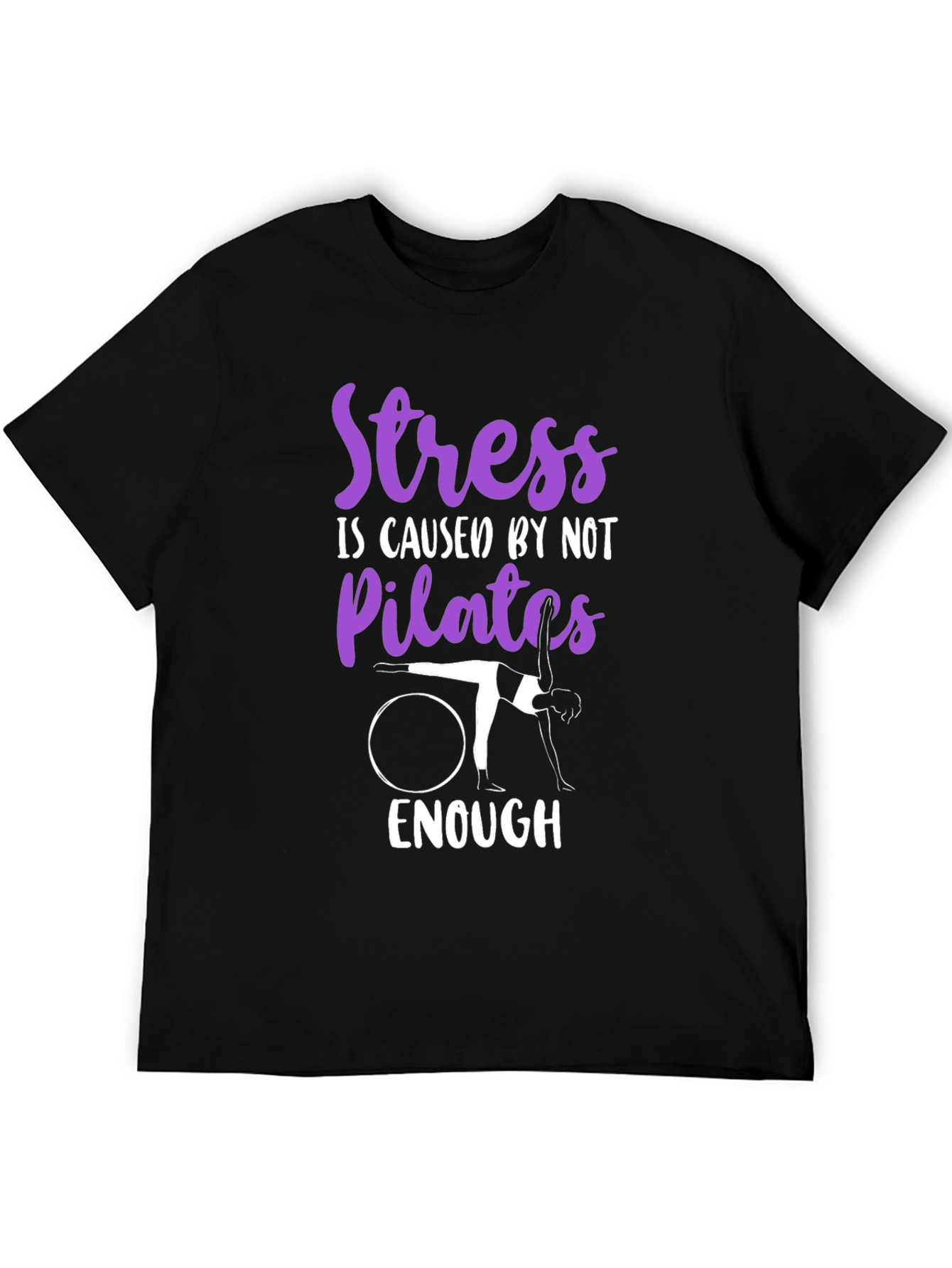 Pilates T-Shirt: Stress Relief Workout Tee