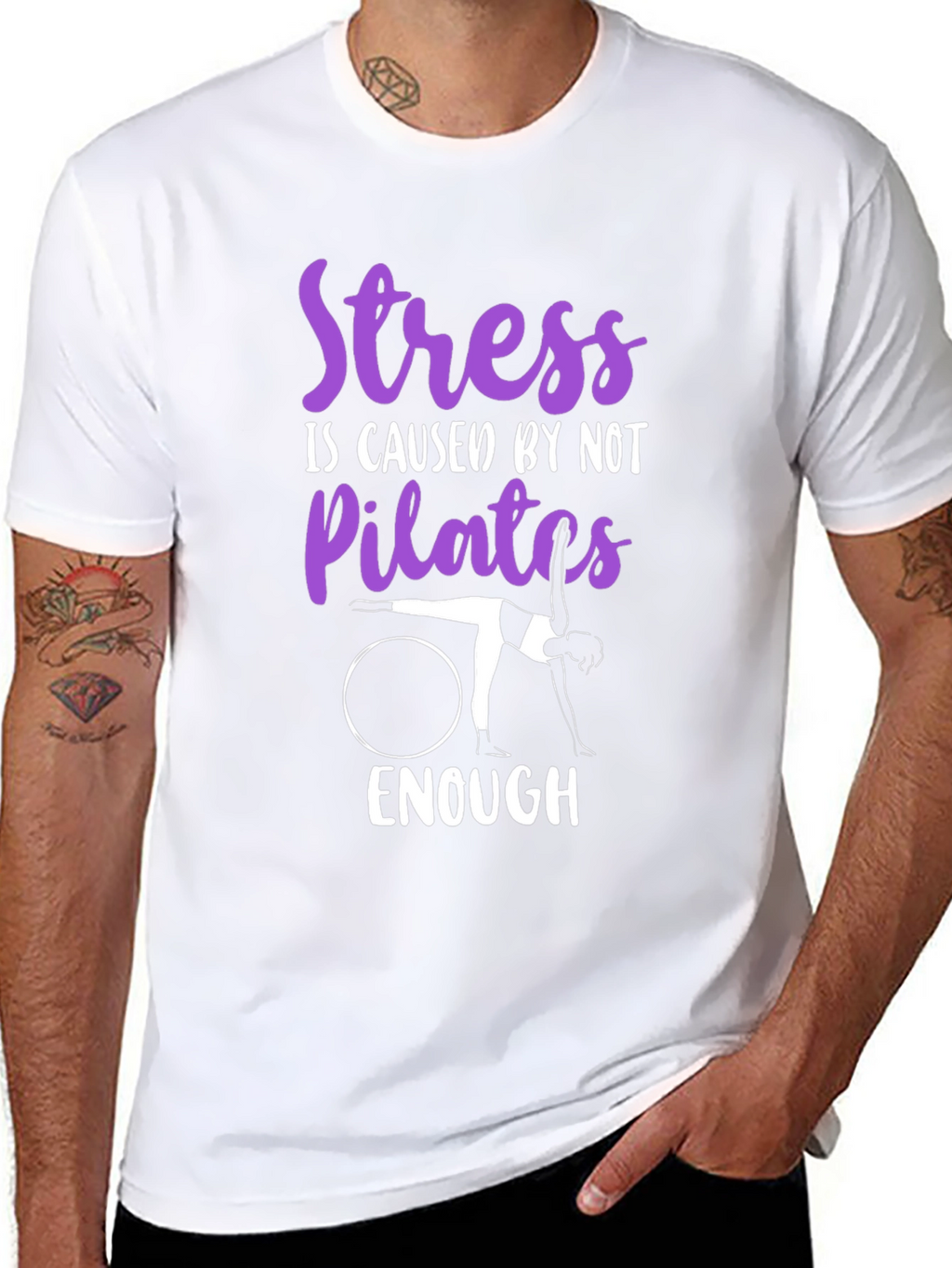 Pilates T-Shirt: Stress Relief Workout Tee