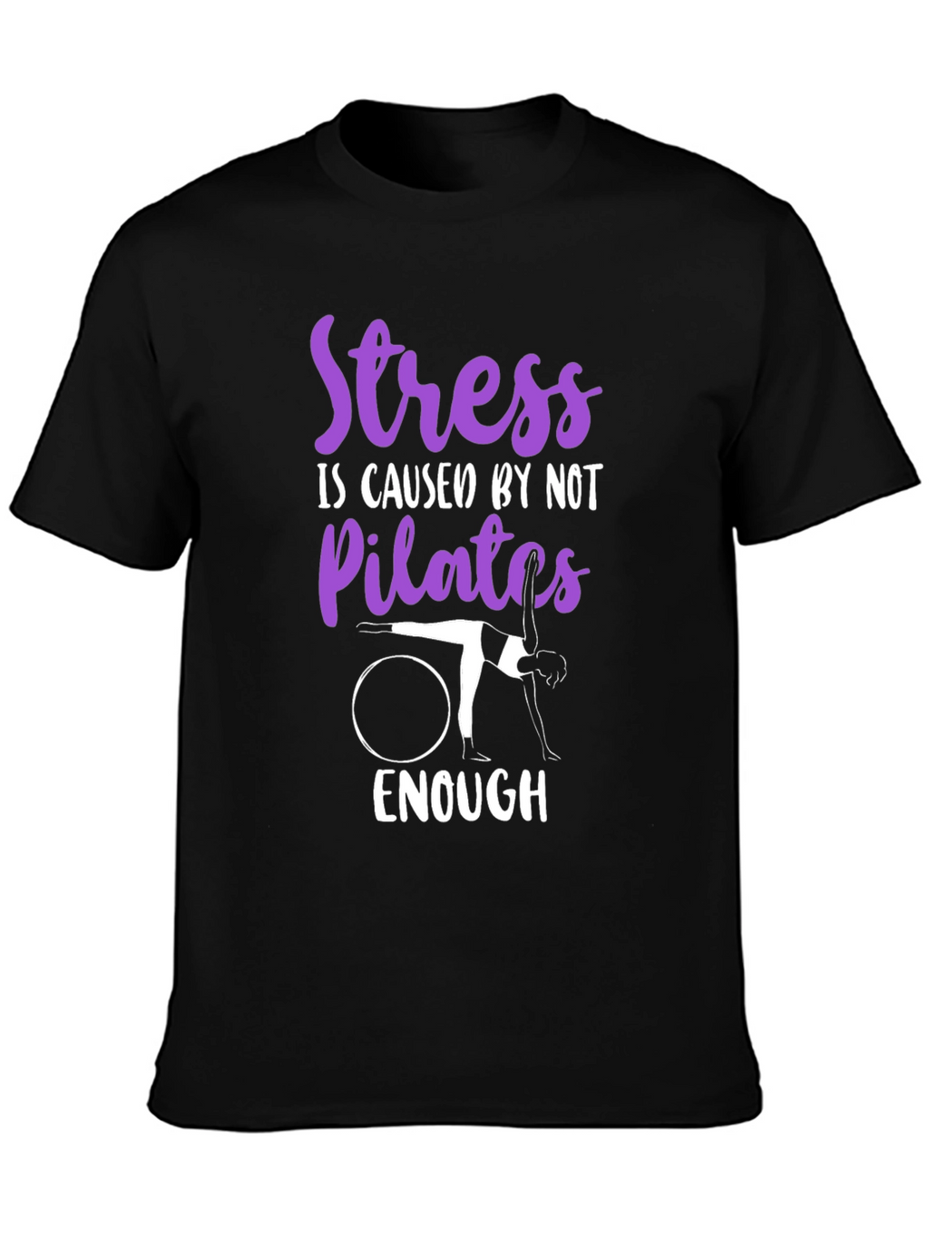 Pilates T-Shirt: Stress Relief Workout Tee