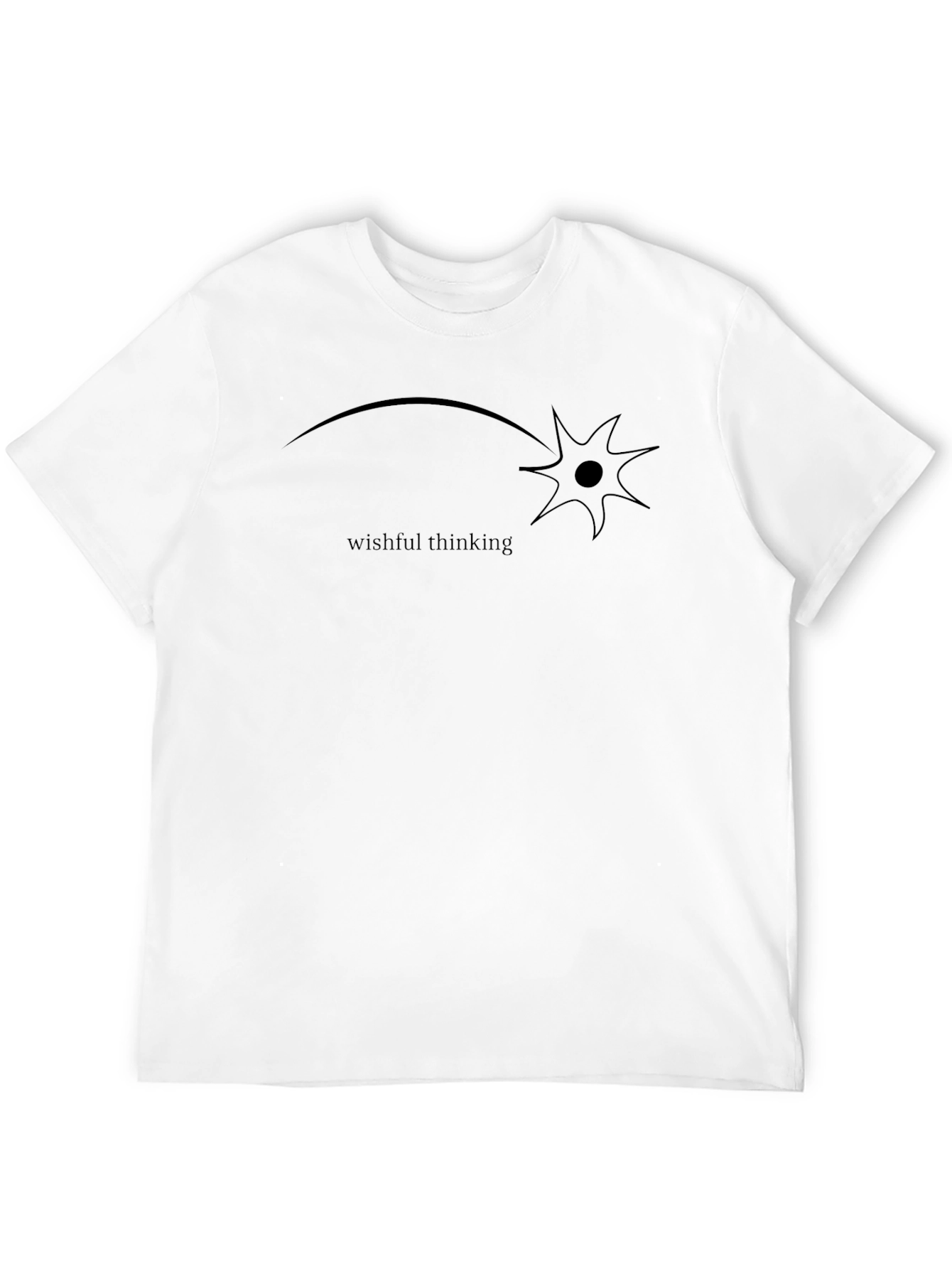 Wishful Thinking Graphic Tee - Black