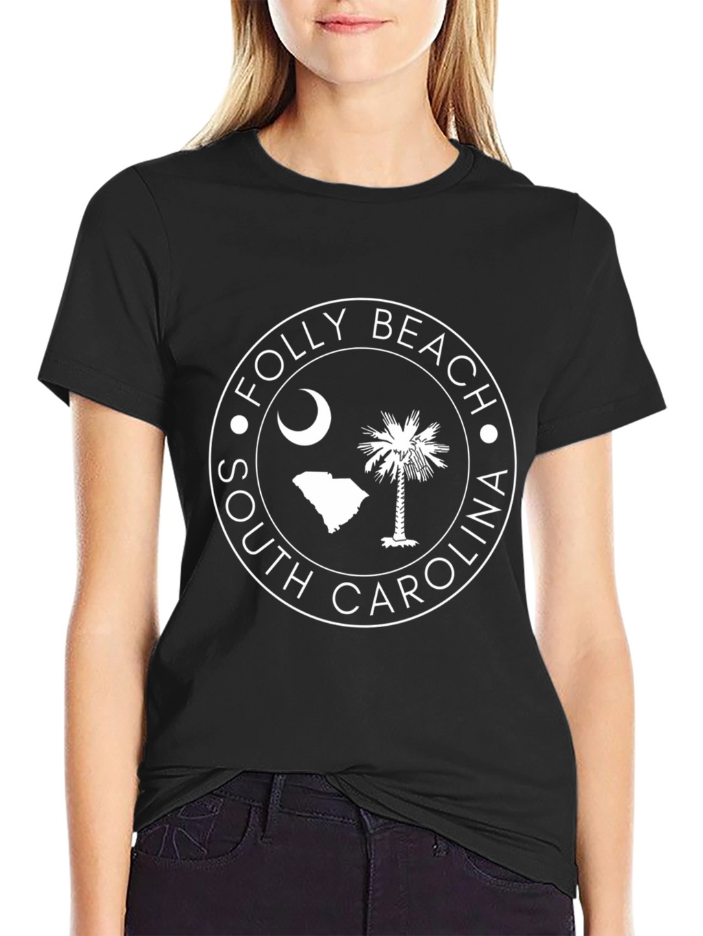 Folly Beach South Carolina Graphic Tee