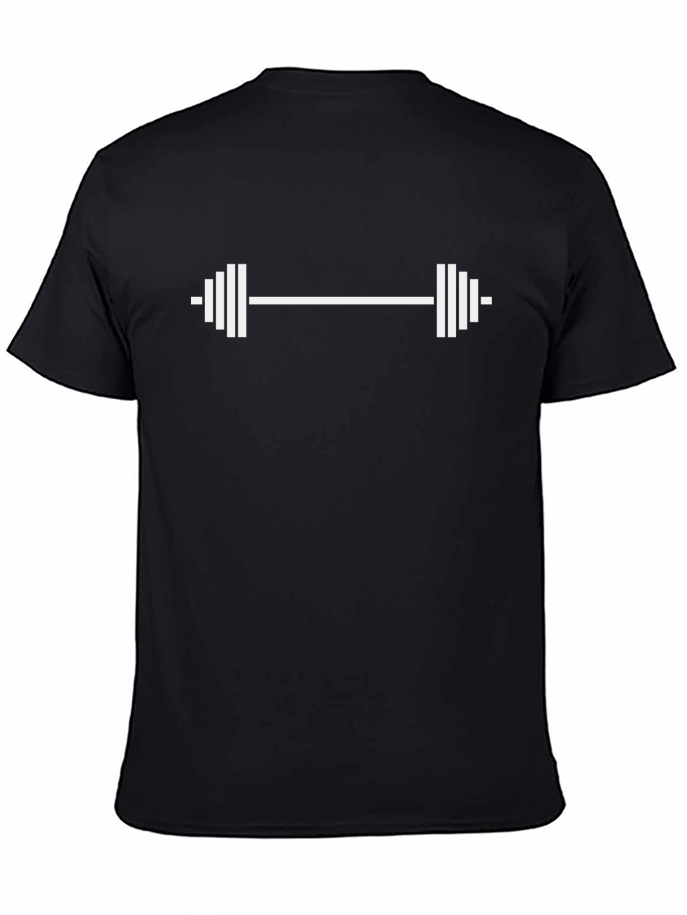 Workout Barbell Graphic T-Shirt - Gym Fitness Apparel