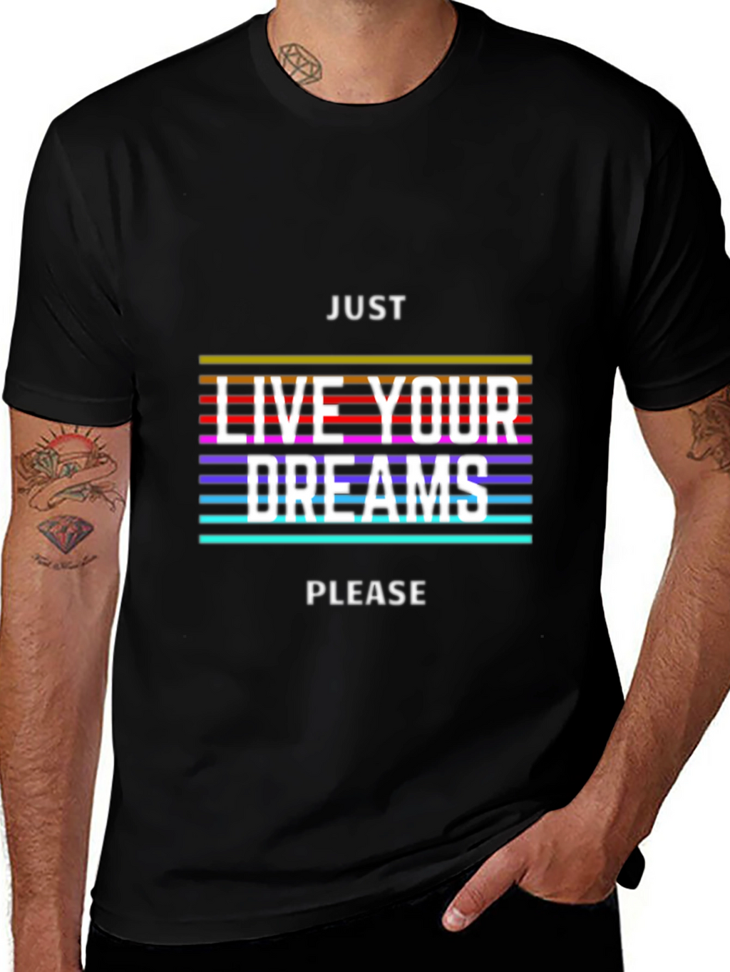 Just Live Your Dreams Graphic Tee