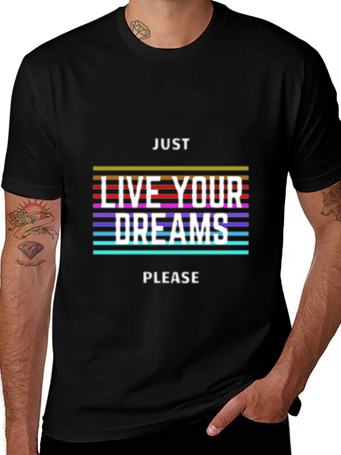 Just Live Your Dreams Graphic Tee
