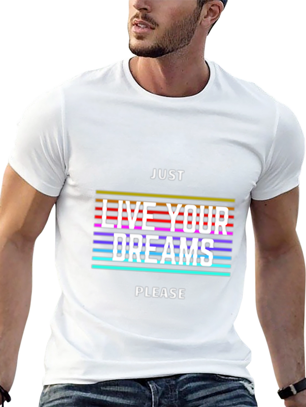 Just Live Your Dreams Graphic Tee