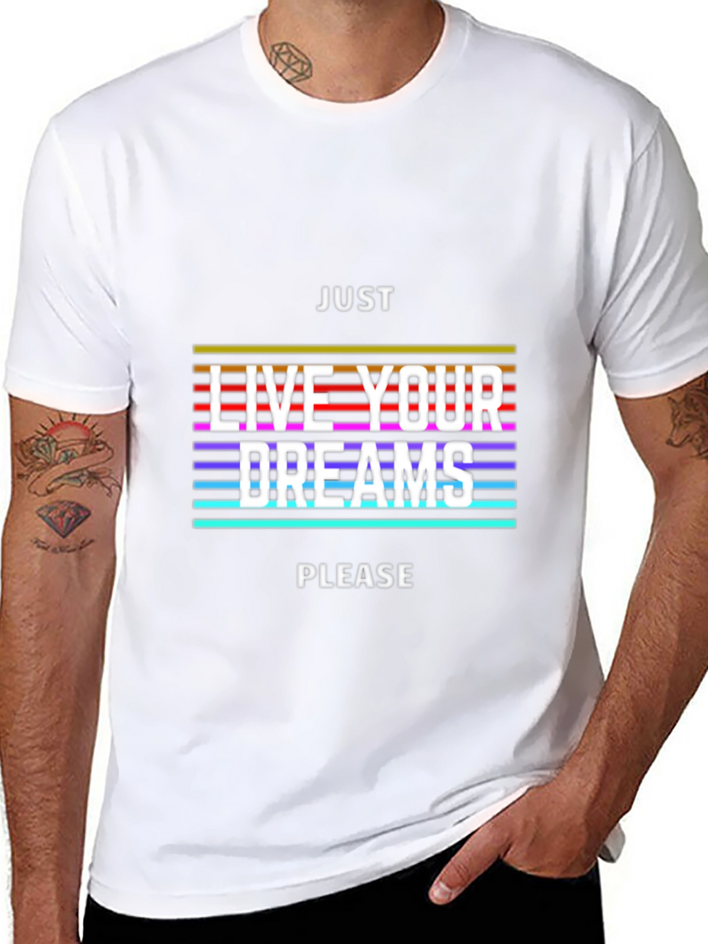 Just Live Your Dreams Graphic Tee