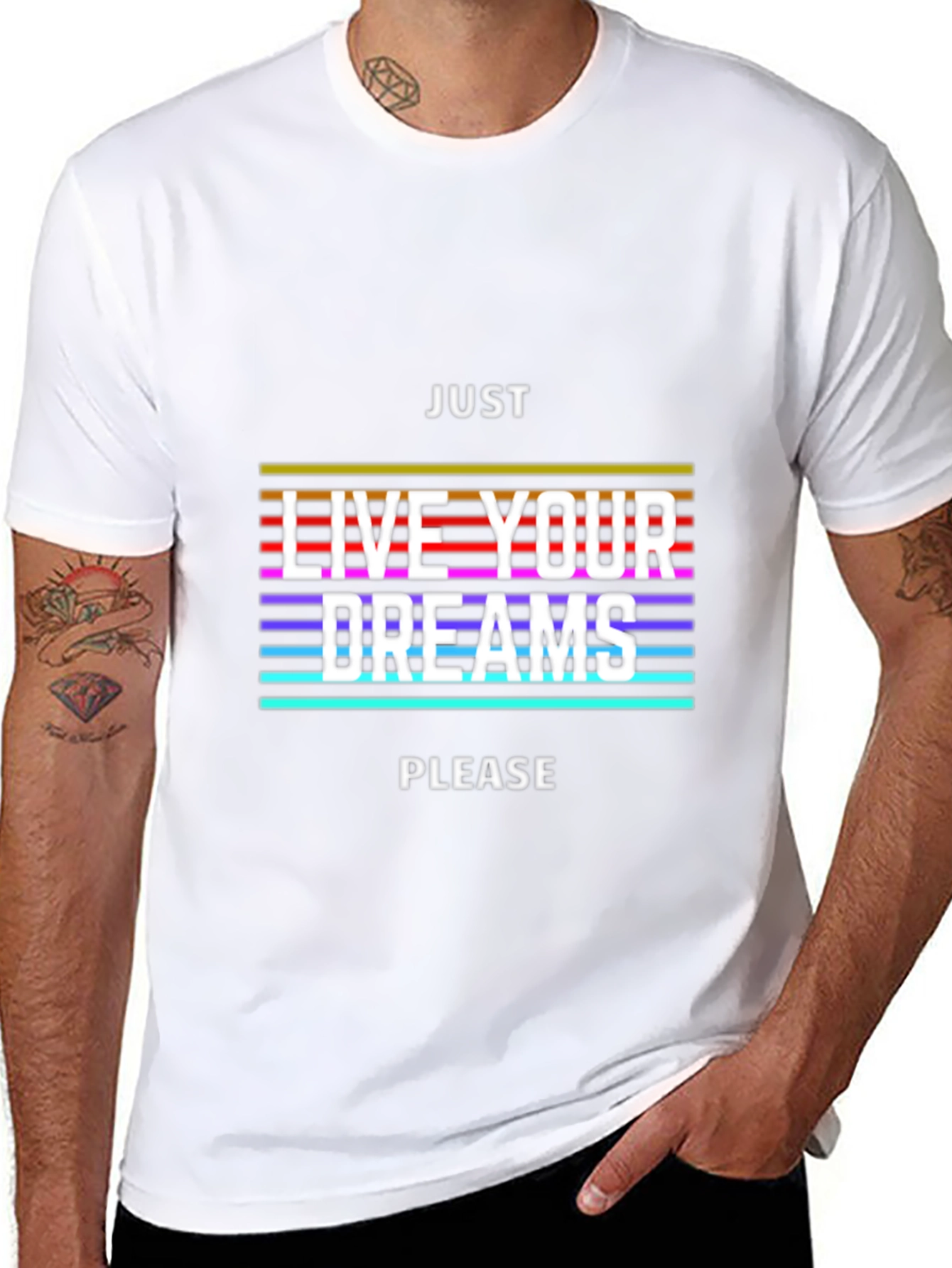 Just Live Your Dreams Graphic Tee