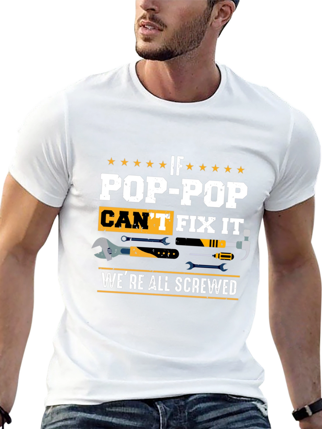 Pop-Pop Fix It T-Shirt - Grandfather Gift