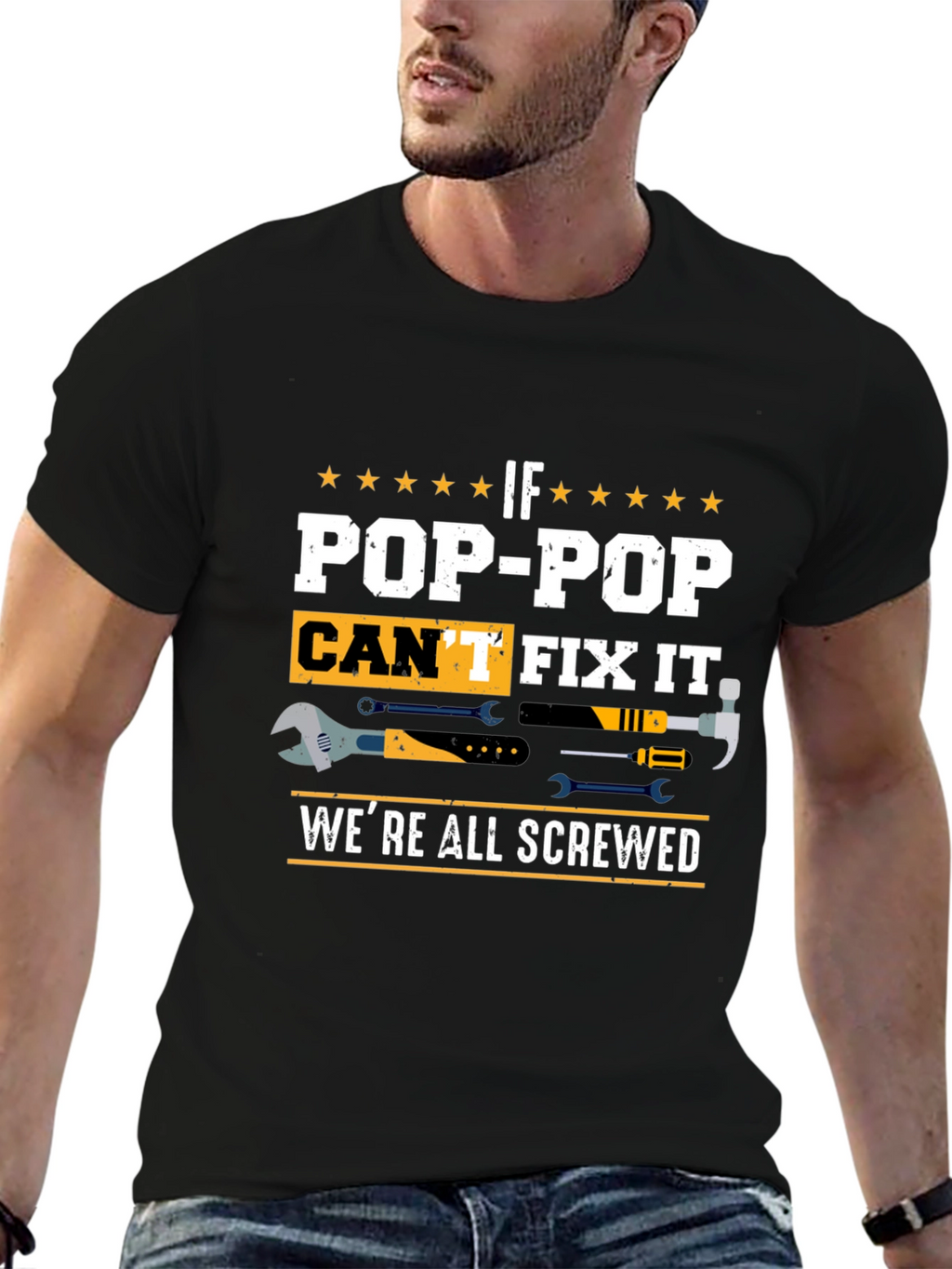 Pop-Pop Fix It T-Shirt - Grandfather Gift
