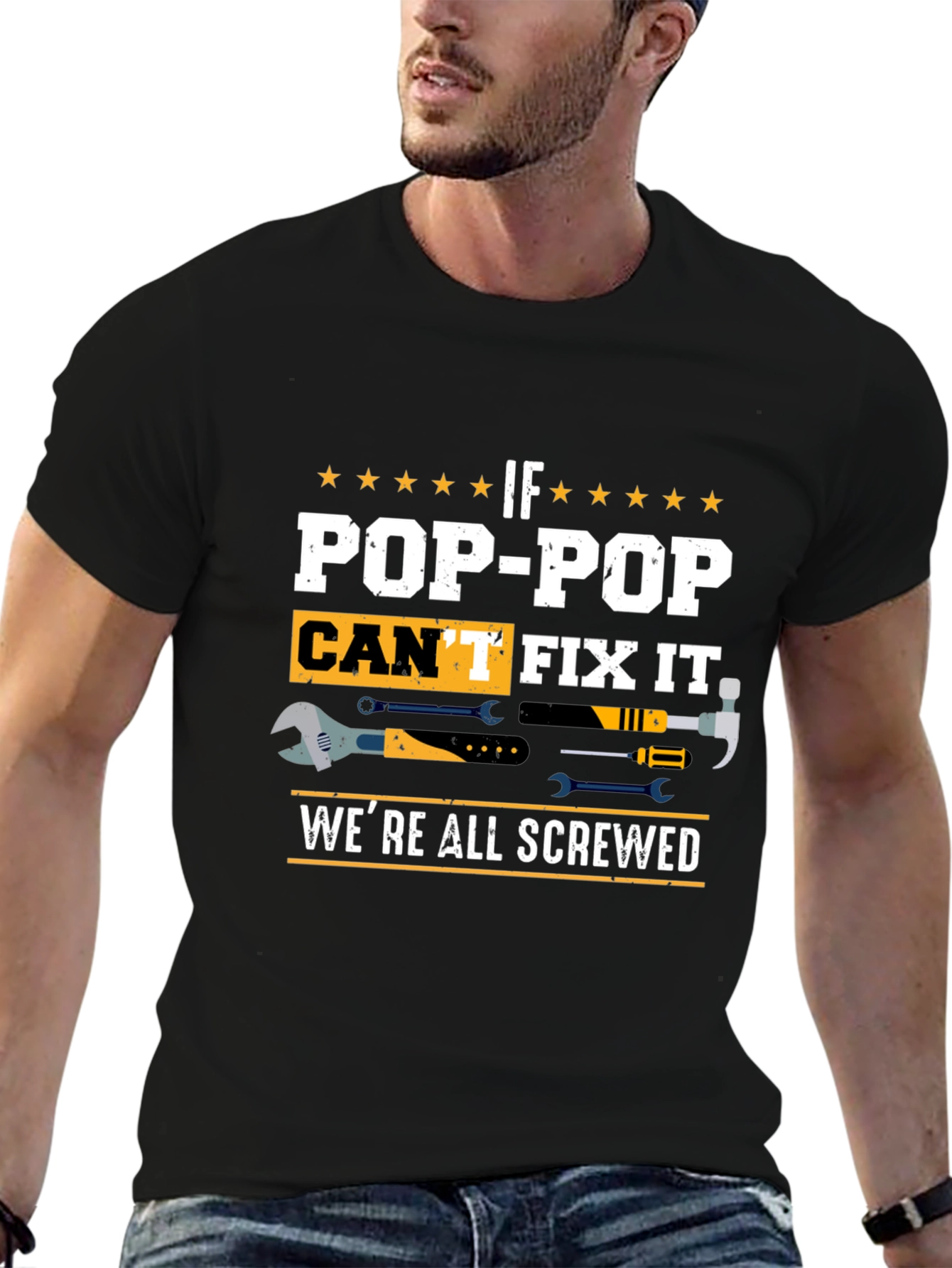 Pop-Pop Fix It T-Shirt - Grandfather Gift