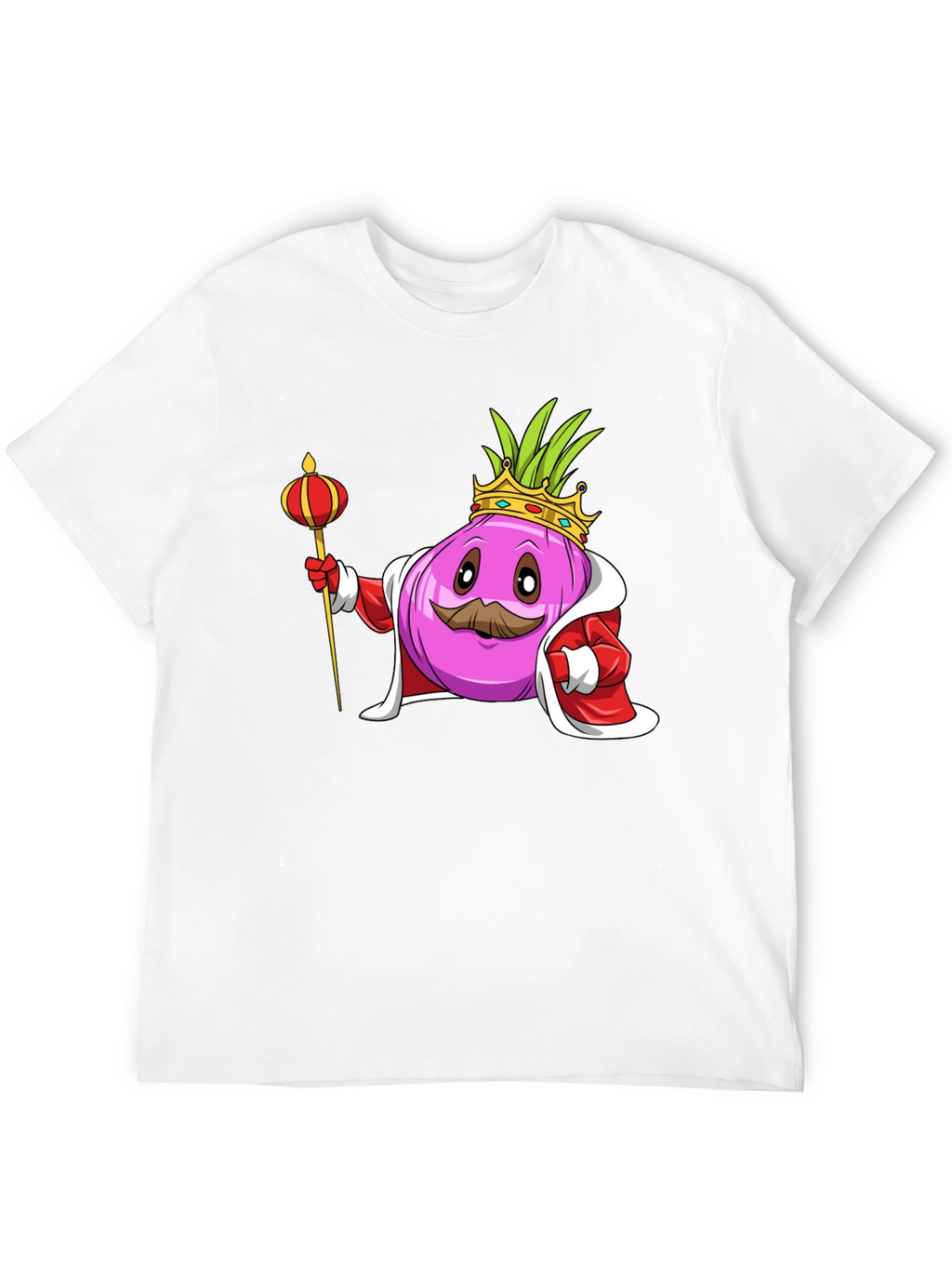 King Onion Graphic Tee - Novelty T-Shirt