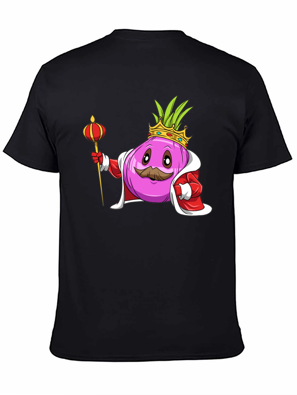 King Onion Graphic Tee - Novelty T-Shirt
