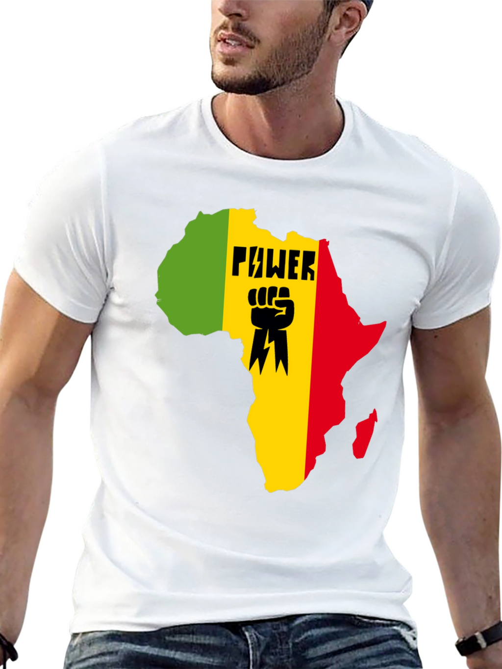 Africa Power T-Shirt - Pan-African Pride Tee