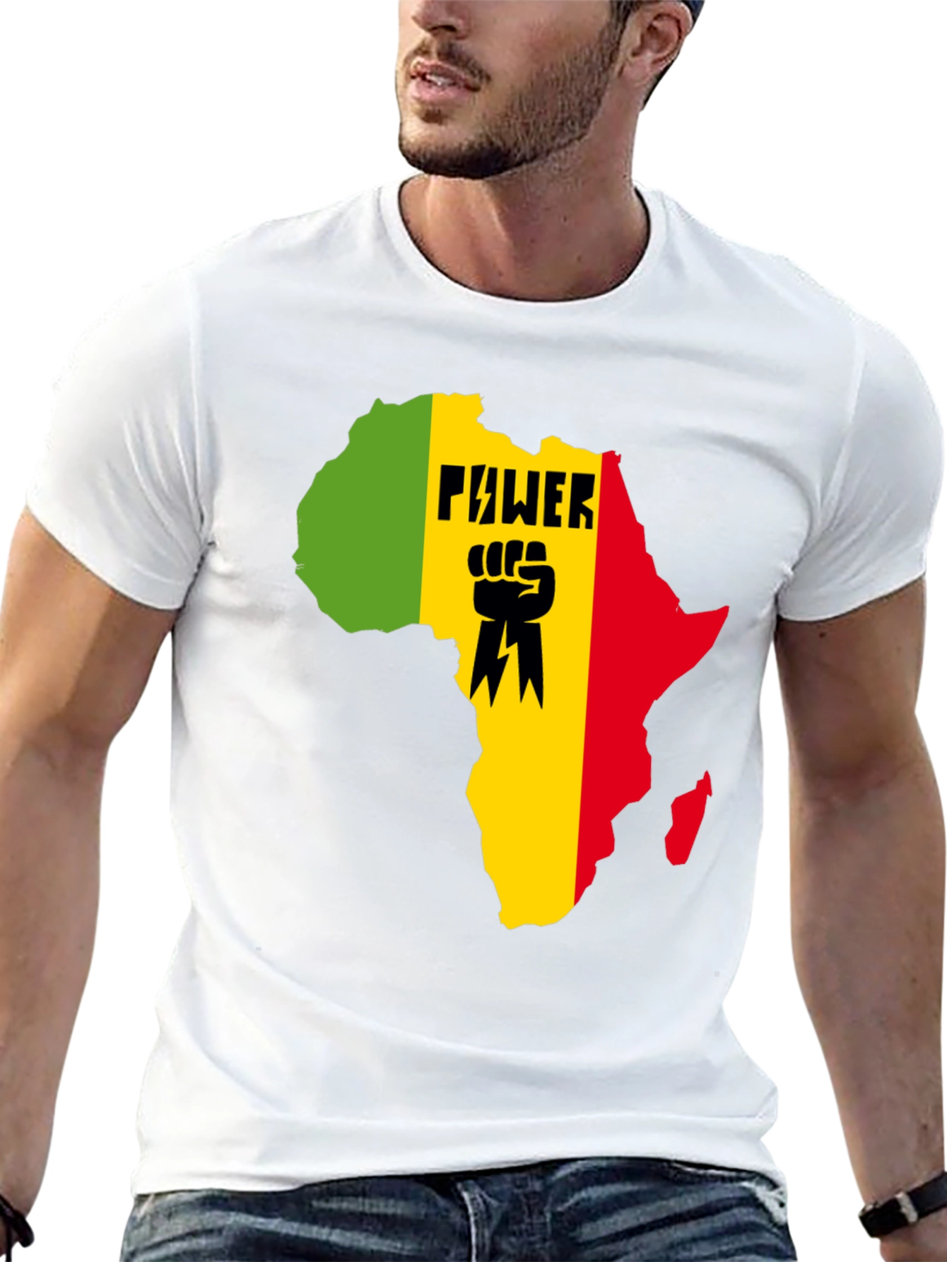 Africa Power T-Shirt - Pan-African Pride Tee
