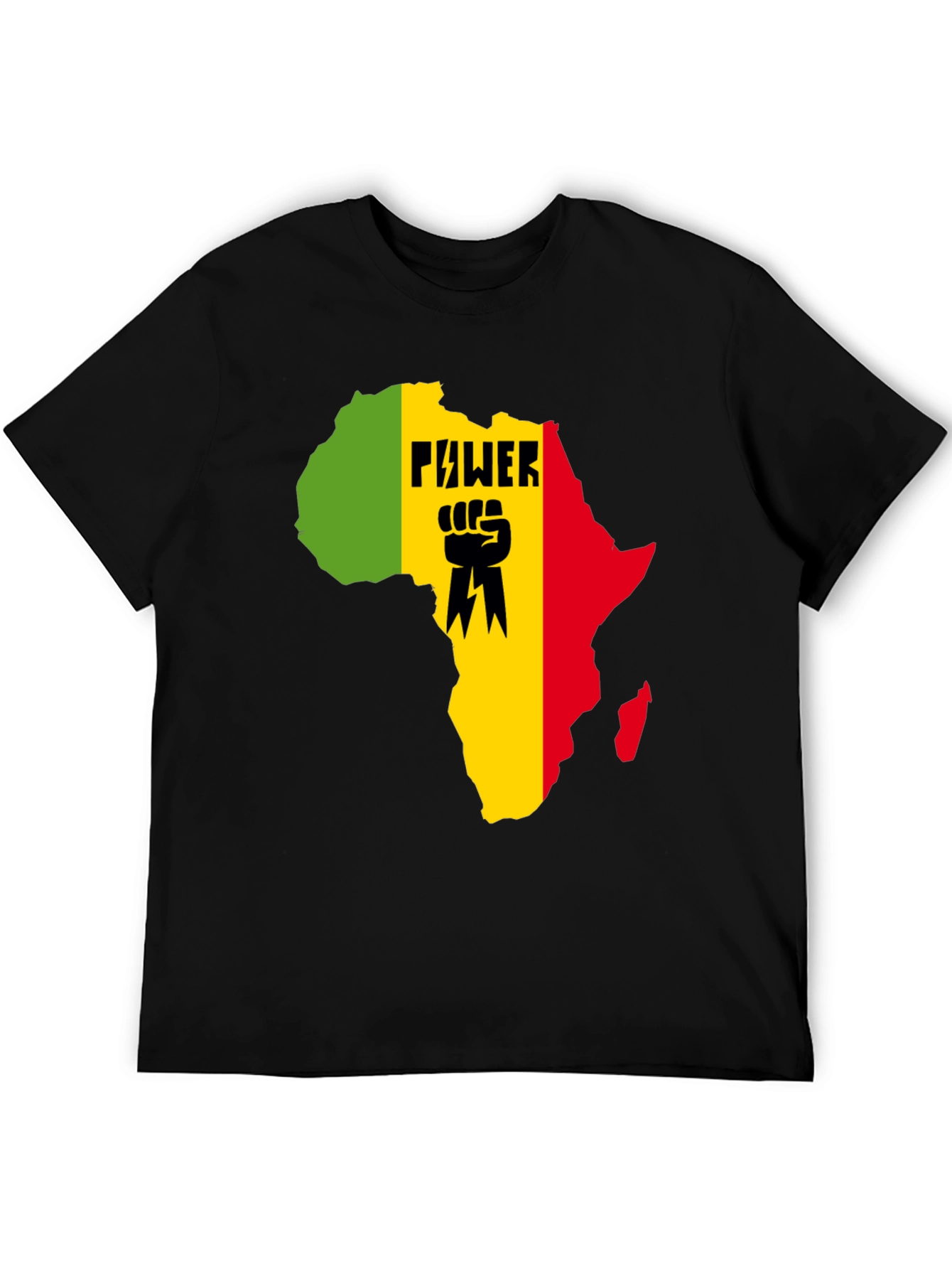 Africa Power T-Shirt - Pan-African Pride Tee