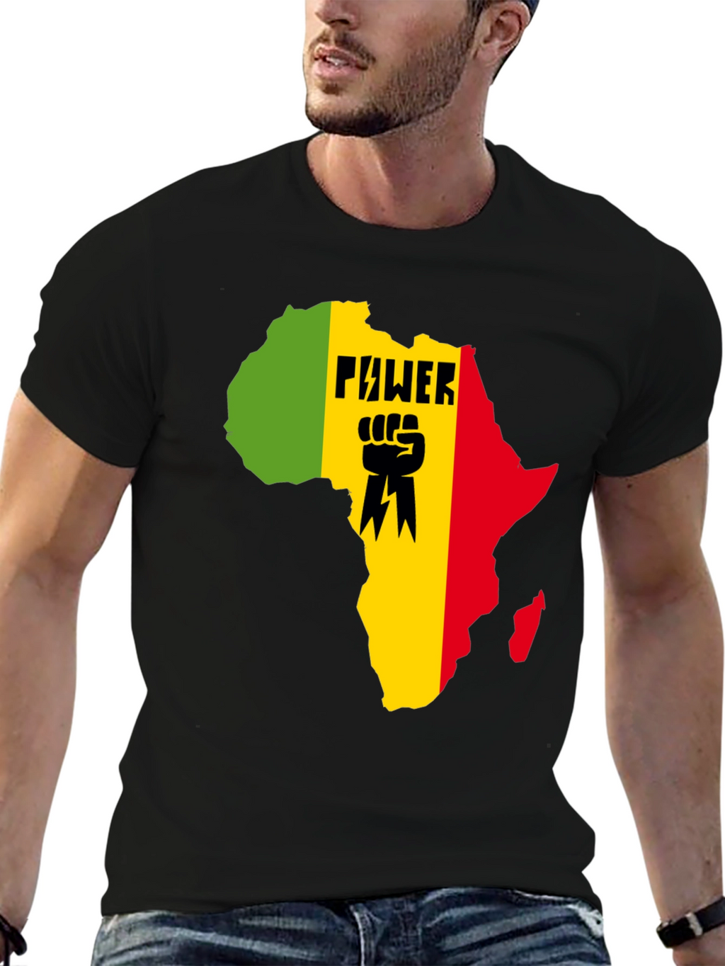 Africa Power T-Shirt - Pan-African Pride Tee