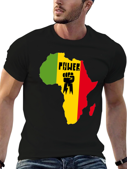 Africa Power T-Shirt - Pan-African Pride Tee