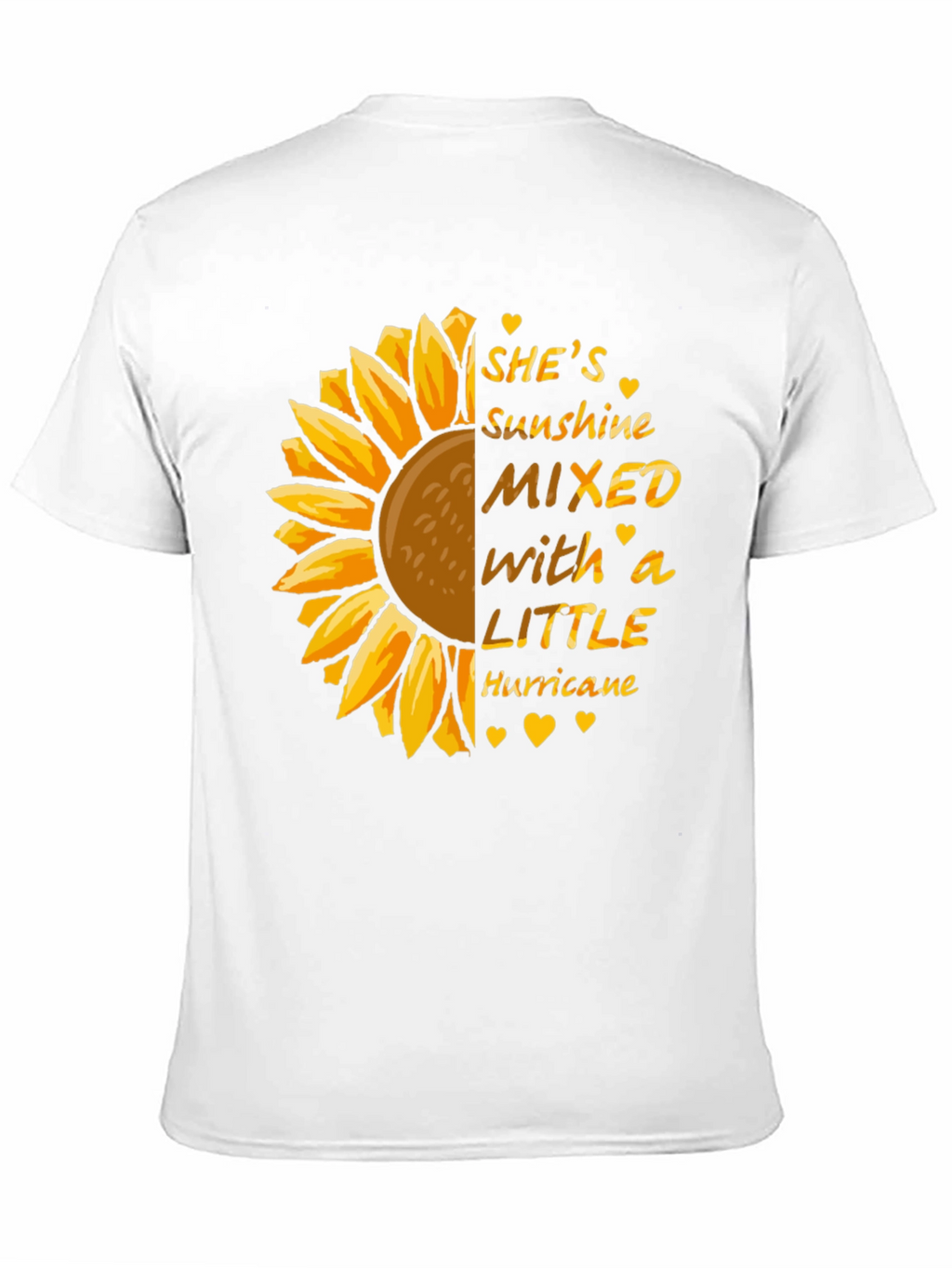 Sunshine Hurricane Sunflower Graphic Tee