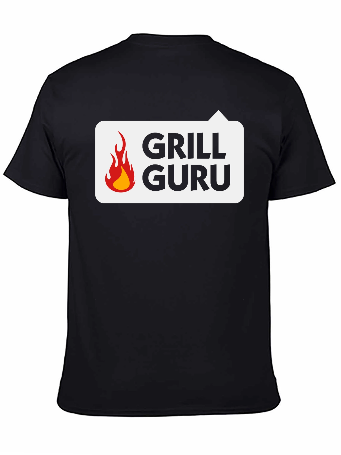 Grill Guru T-Shirt - Black Graphic Tee for BBQ Lovers