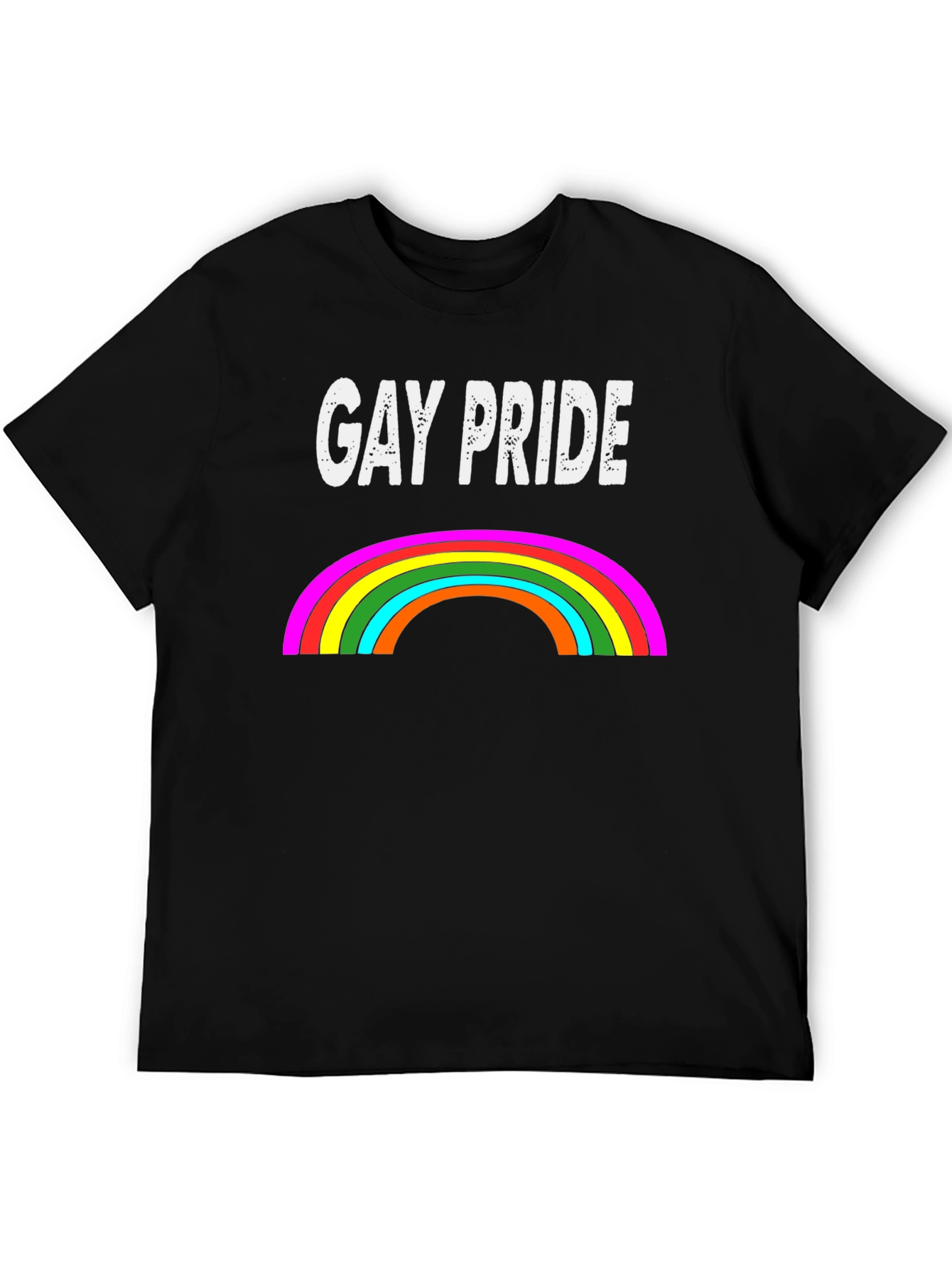 Gay Pride Rainbow Graphic Tee - Celebrate Love