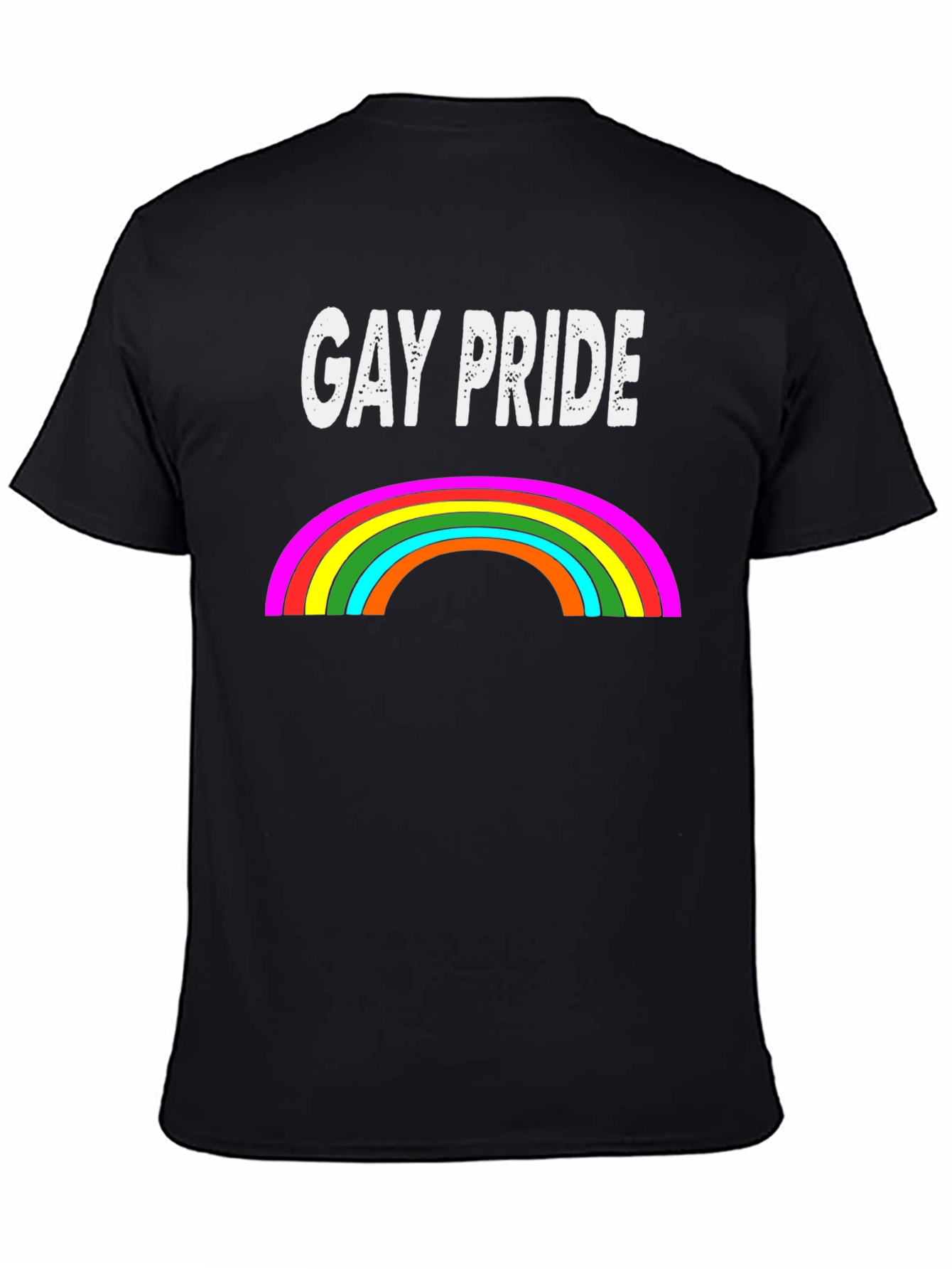 Gay Pride Rainbow Graphic Tee - Celebrate Love