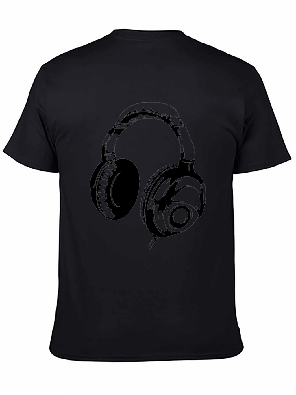 Headphones Graphic T-Shirt - Music Lovers Tee