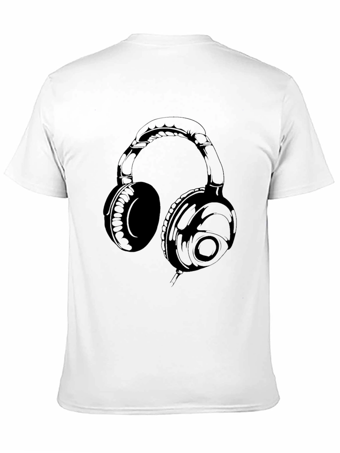 Headphones Graphic T-Shirt - Music Lovers Tee
