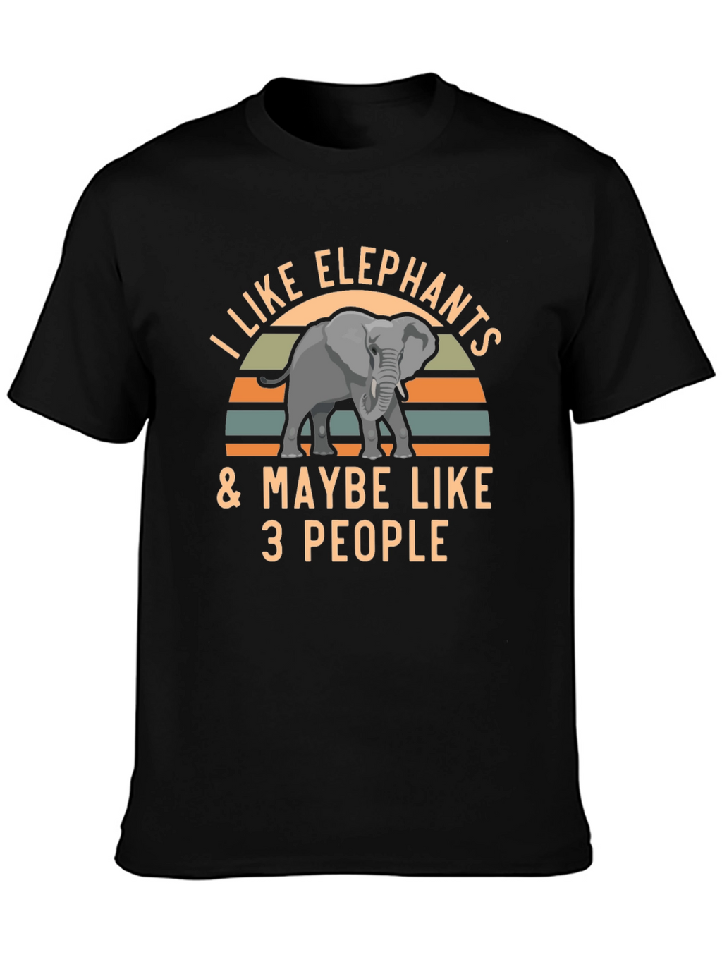 I Like Elephants Graphic Tee
