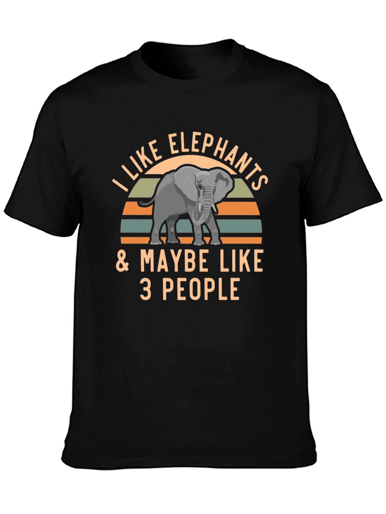 I Like Elephants Graphic Tee