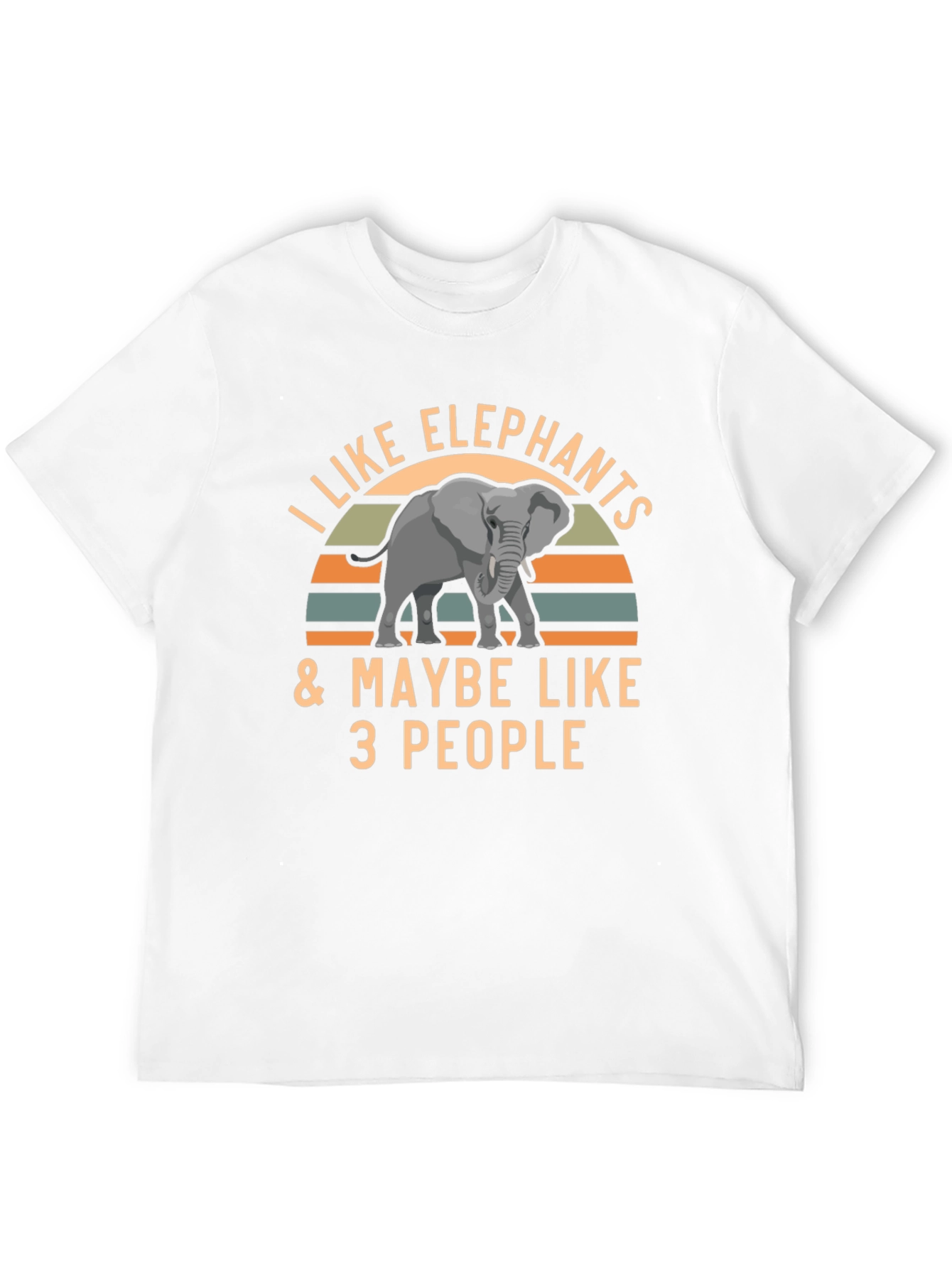 I Like Elephants Graphic Tee