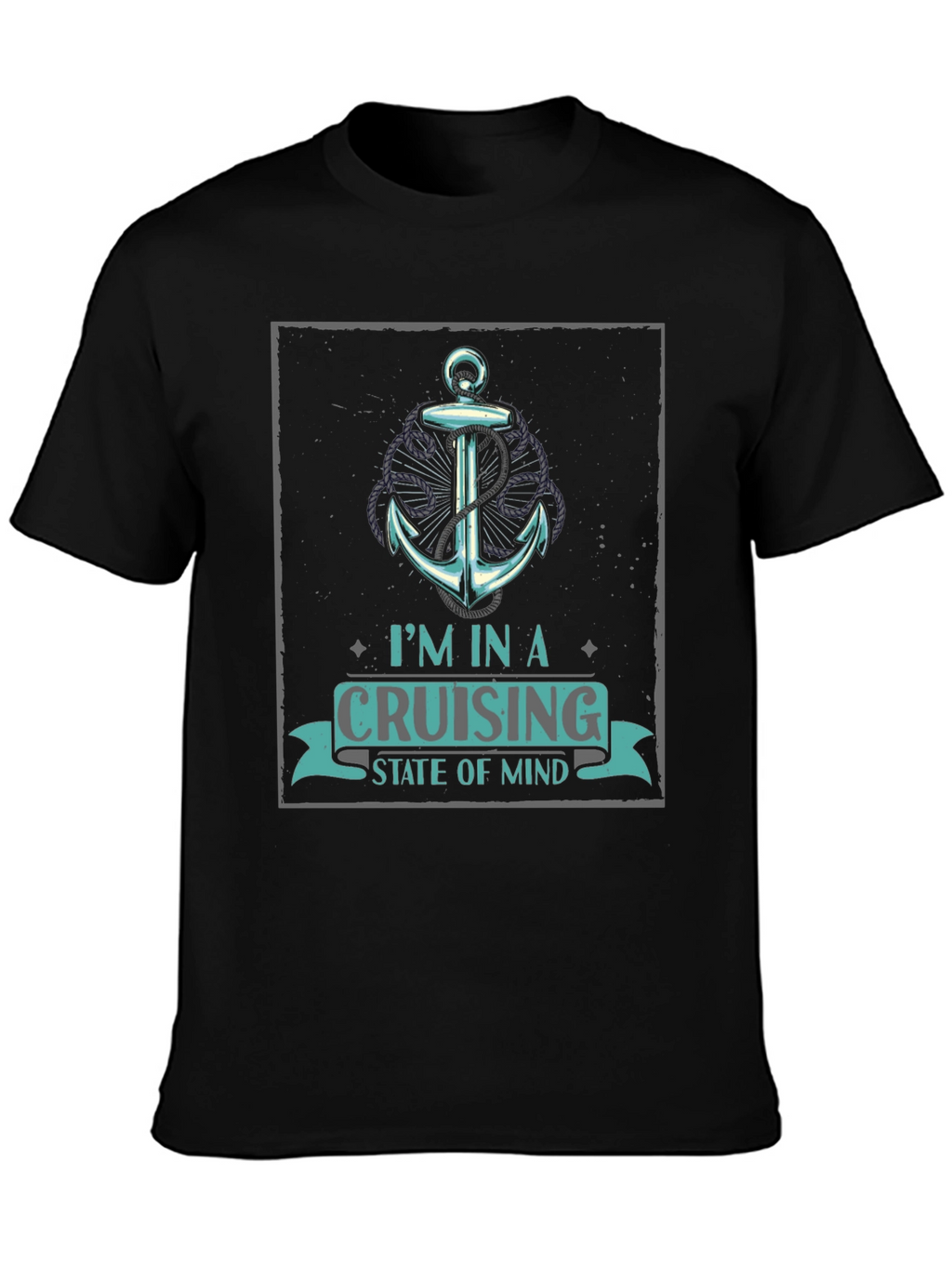 Cruising State of Mind Graphic Tee - Black