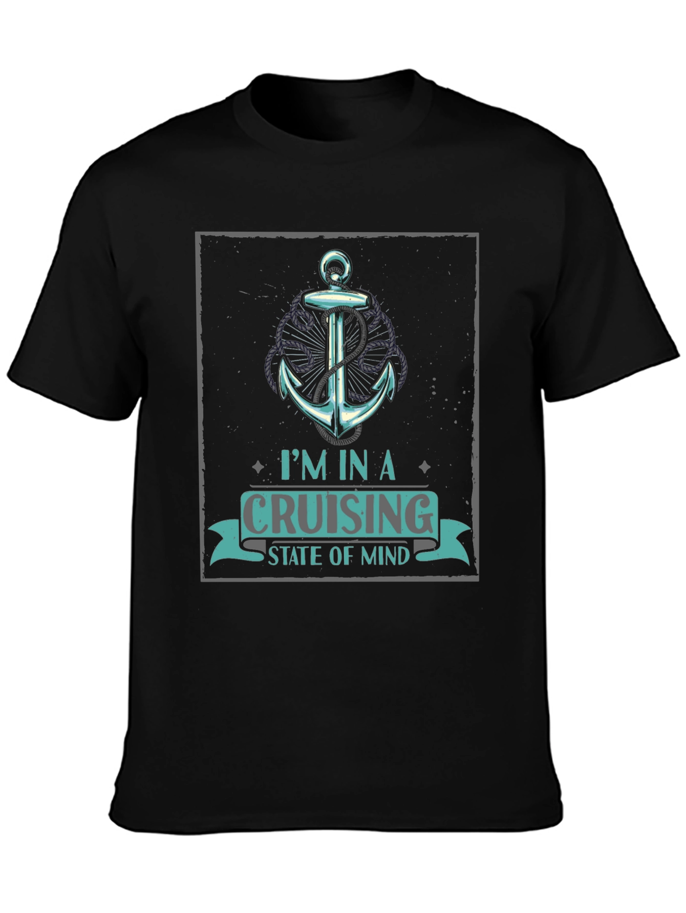 Cruising State of Mind Graphic Tee - Black