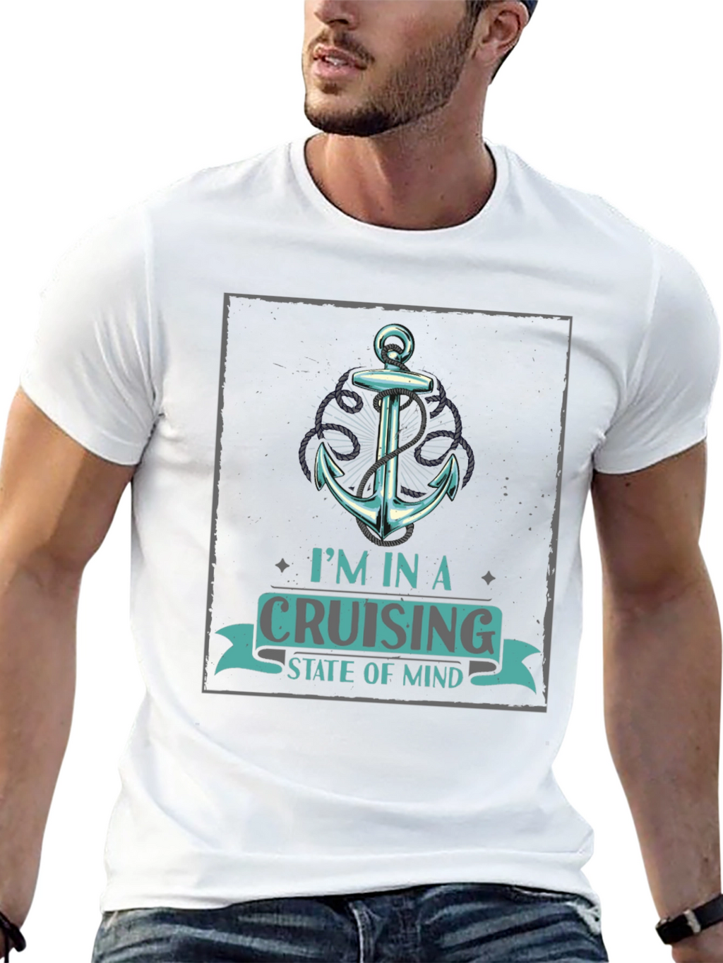 Cruising State of Mind Graphic Tee - Black