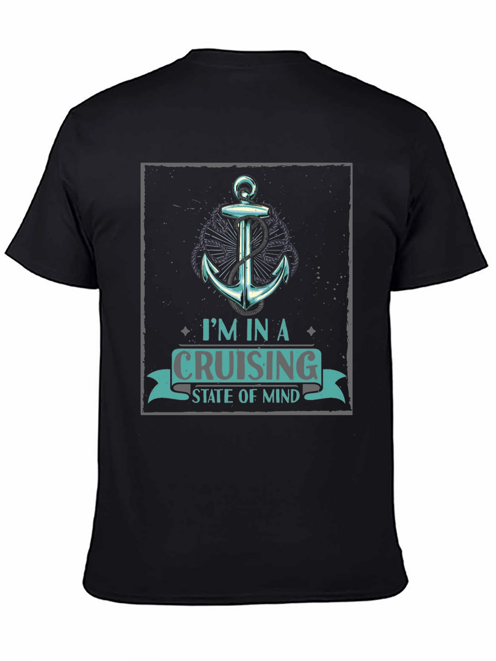 Cruising State of Mind Graphic Tee - Black