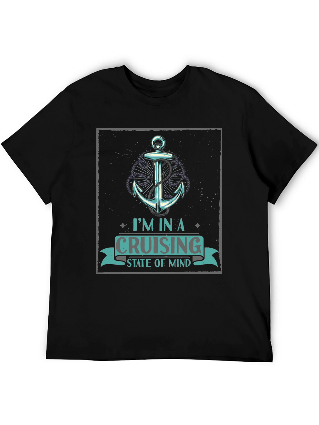 Cruising State of Mind Graphic Tee - Black