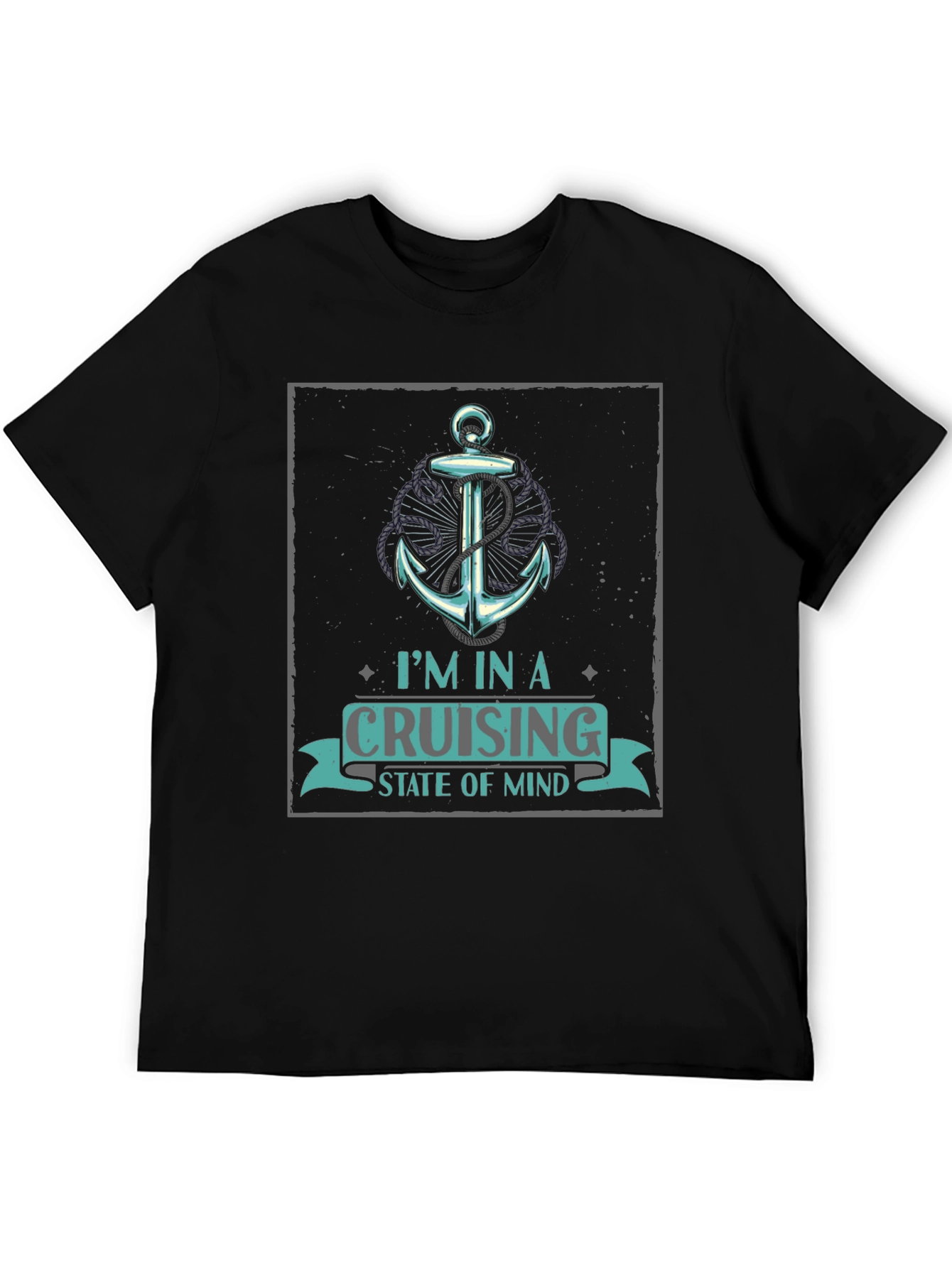 Cruising State of Mind Graphic Tee - Black
