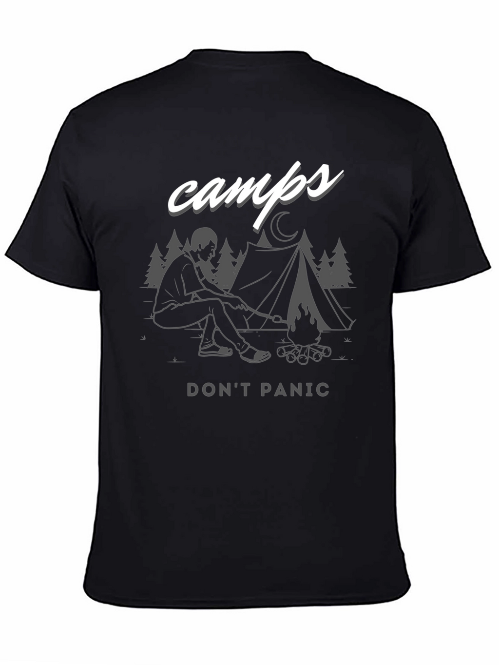 Camps Dont Panic Graphic T-Shirt