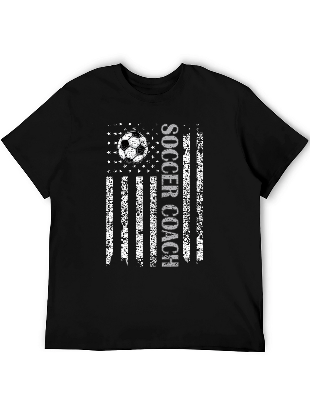 Soccer Coach Flag Graphic Tee
