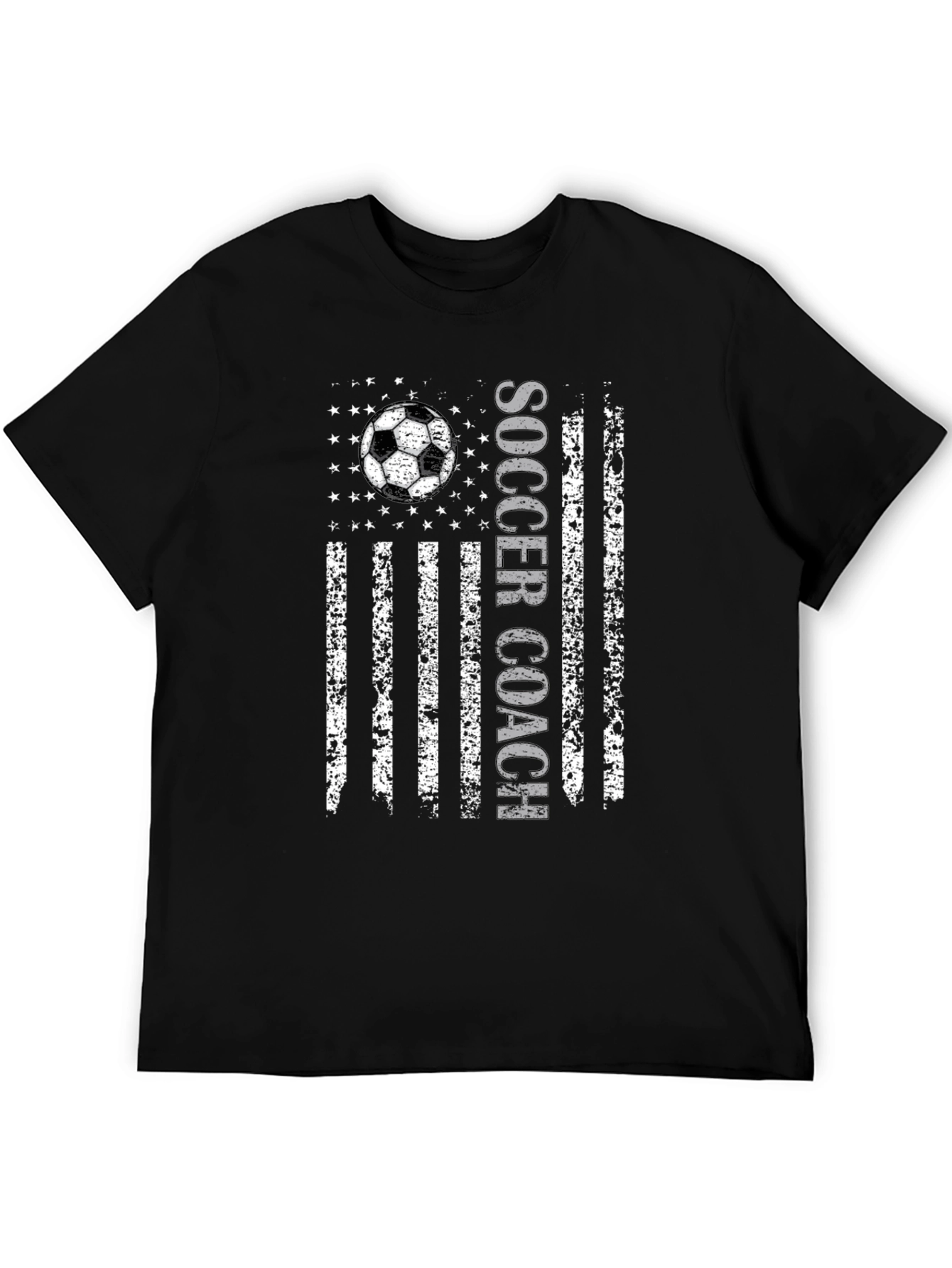 Soccer Coach Flag Graphic Tee
