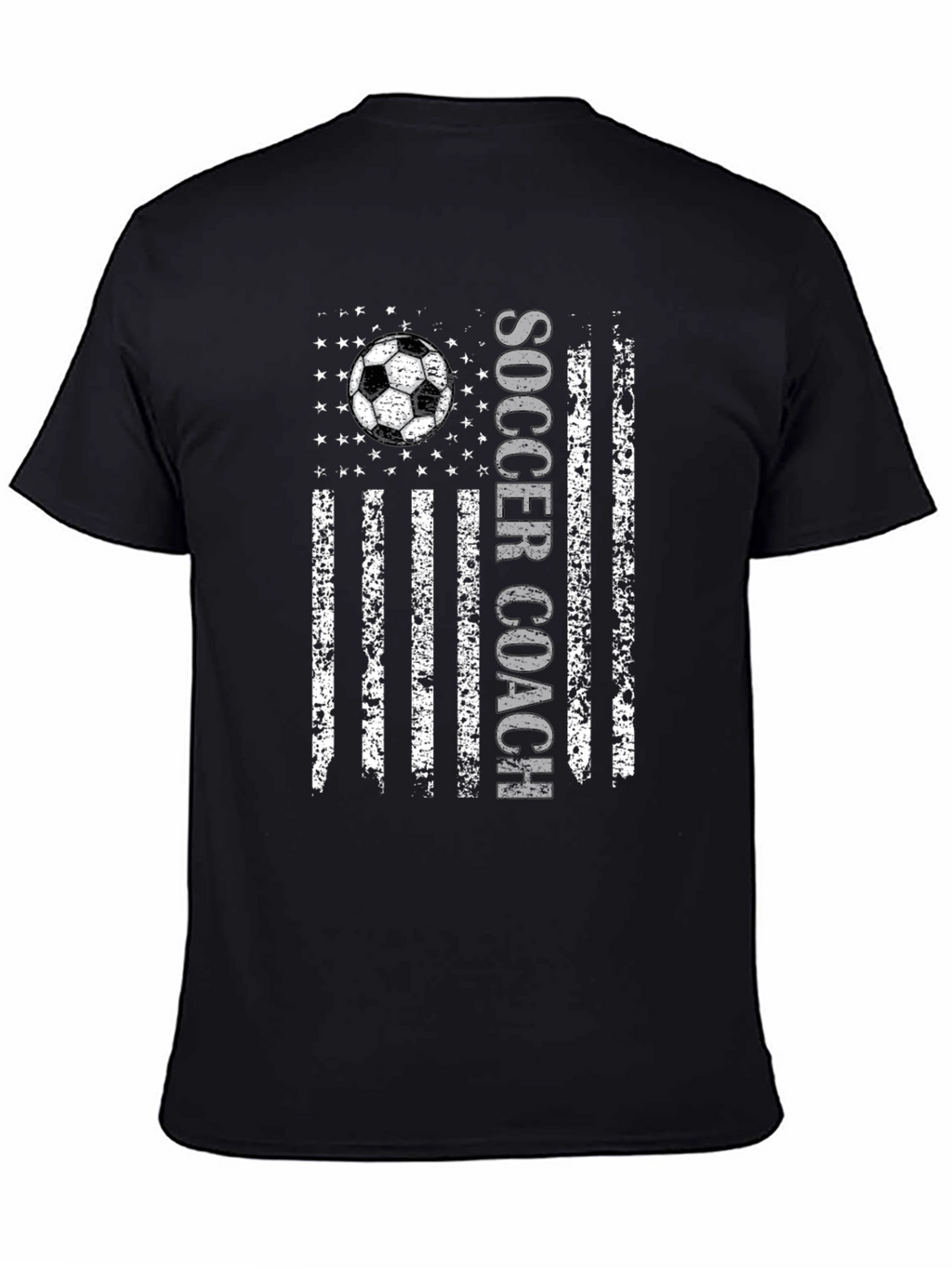 Soccer Coach Flag Graphic Tee