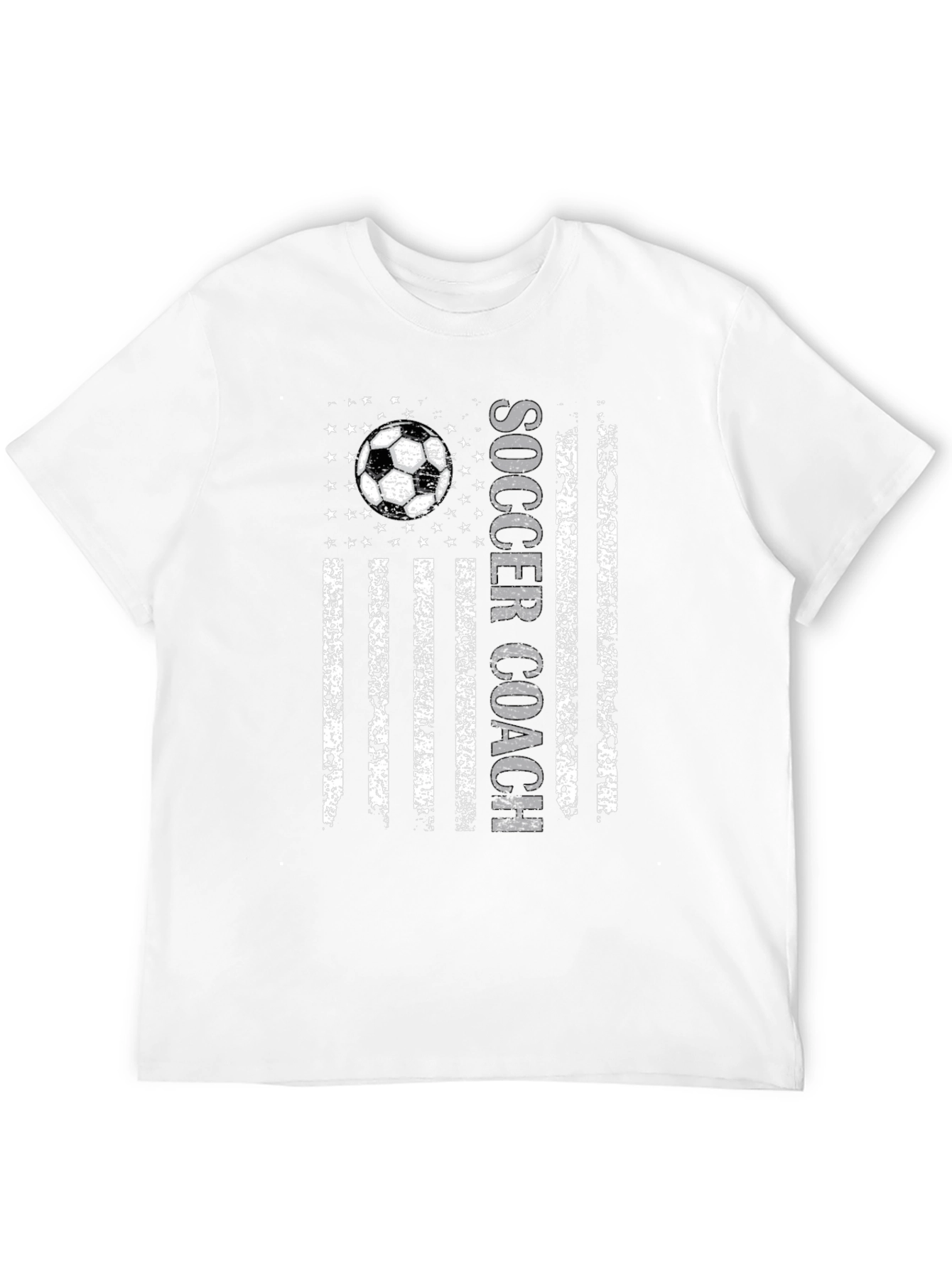 Soccer Coach Flag Graphic Tee