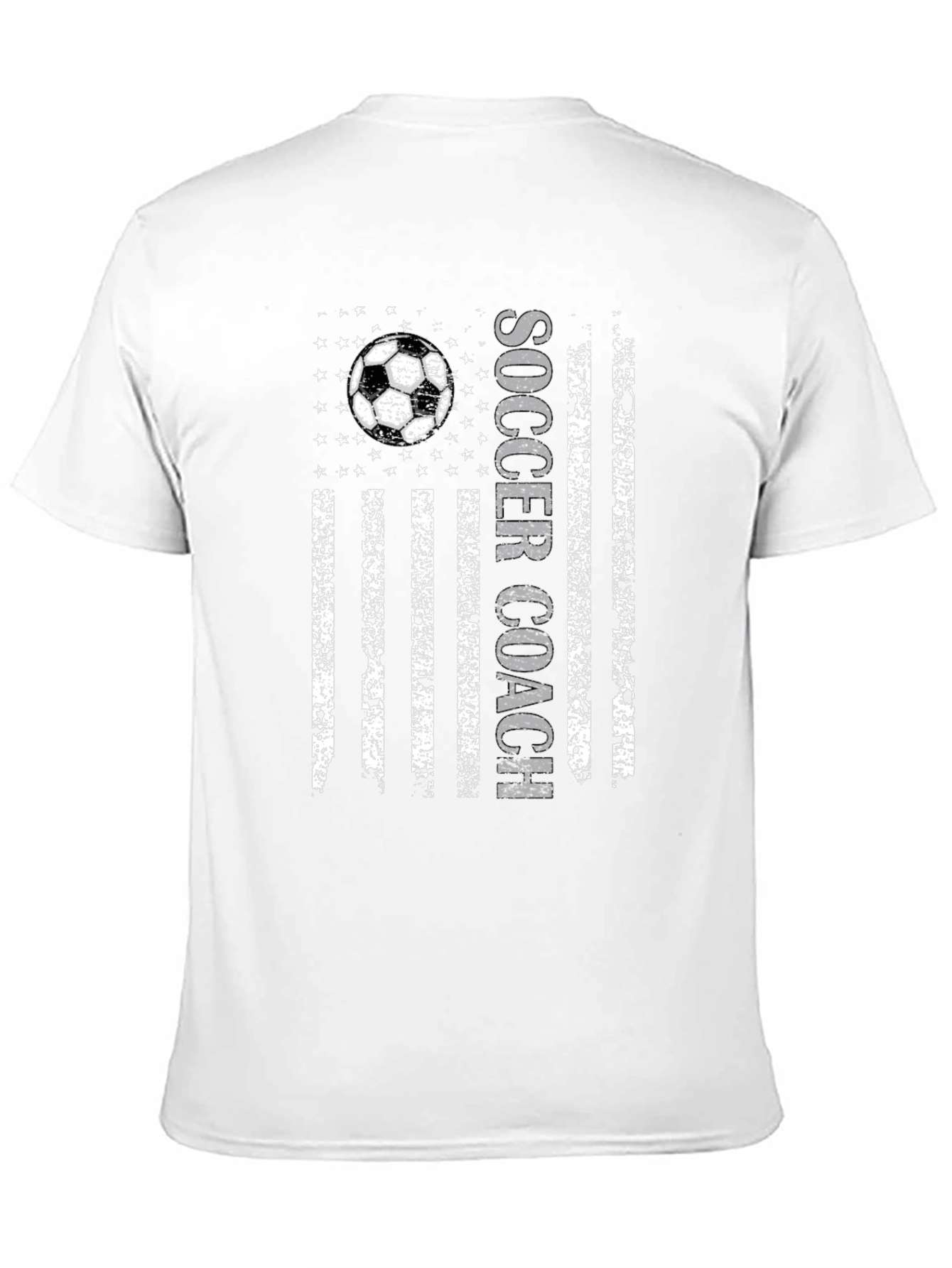 Soccer Coach Flag Graphic Tee