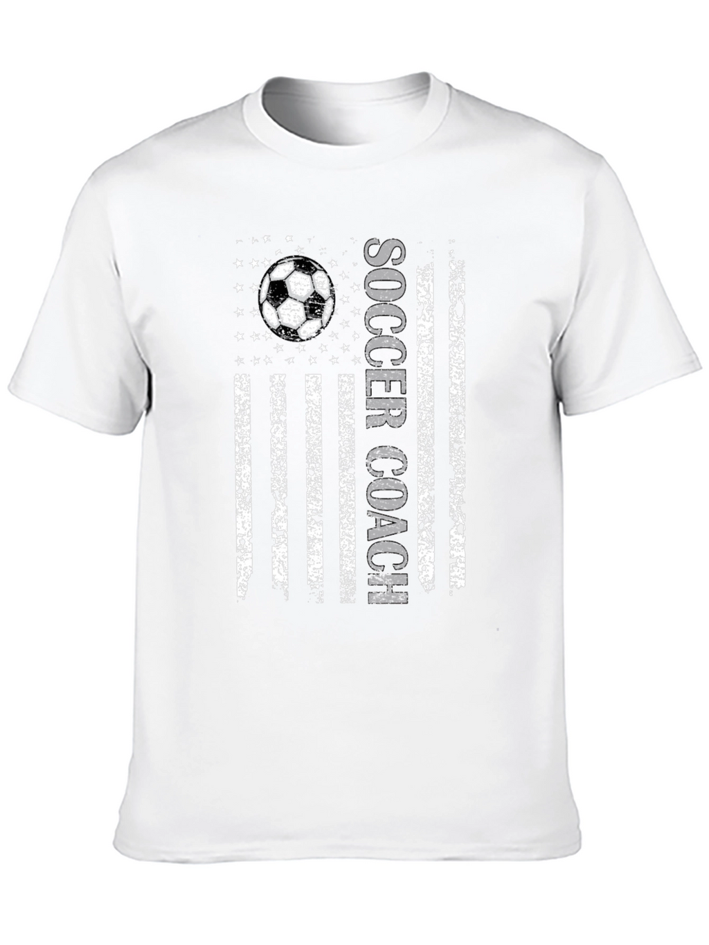 Soccer Coach Flag Graphic Tee