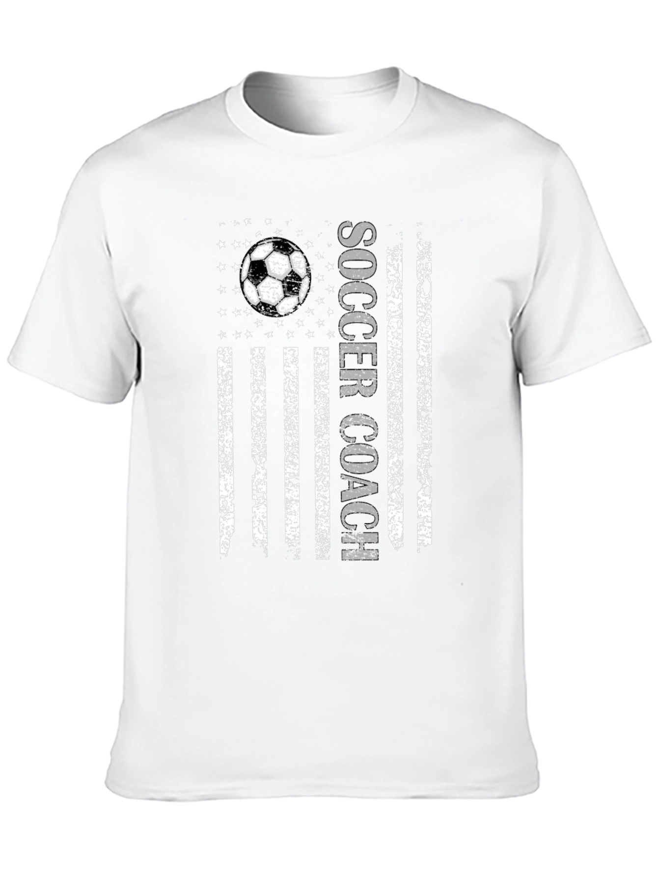Soccer Coach Flag Graphic Tee