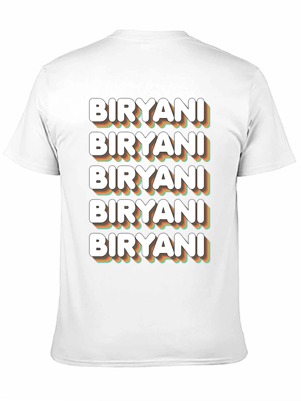 Biryani Lover T-Shirt - Retro Style
