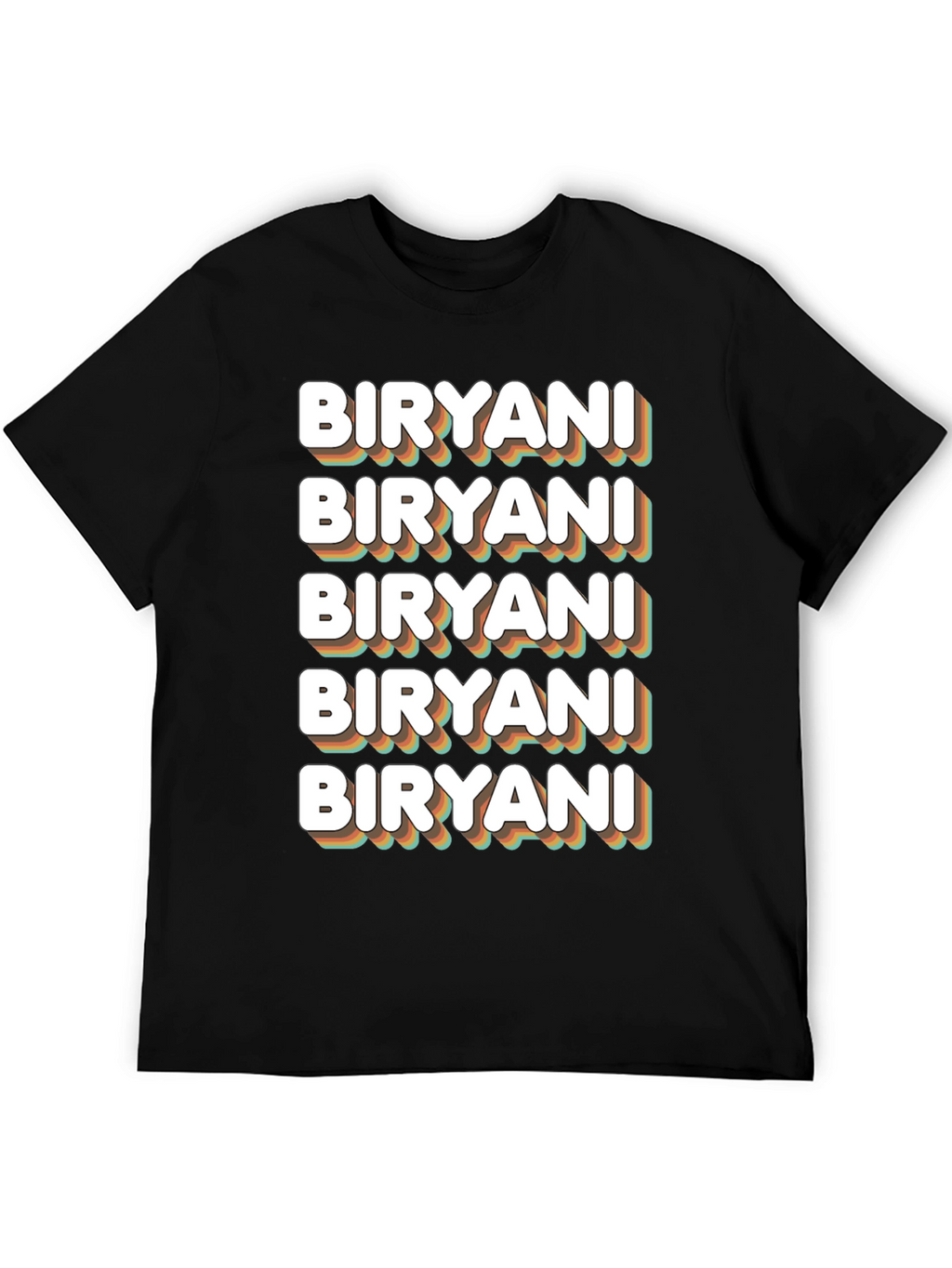 Biryani Lover T-Shirt - Retro Style